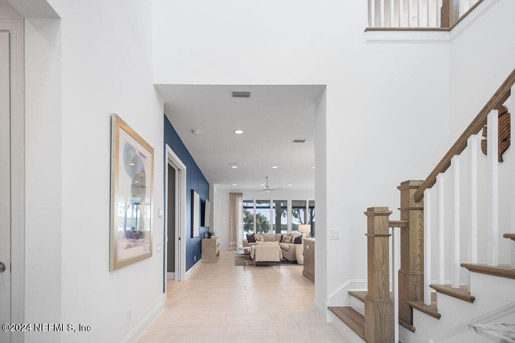 Foyer 21' Ceiling — 94 CORONADO Road, Flagler Beach, FL 32136