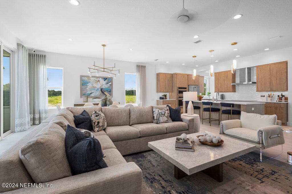 Great Room — 94 CORONADO Road, Flagler Beach, FL 32136
