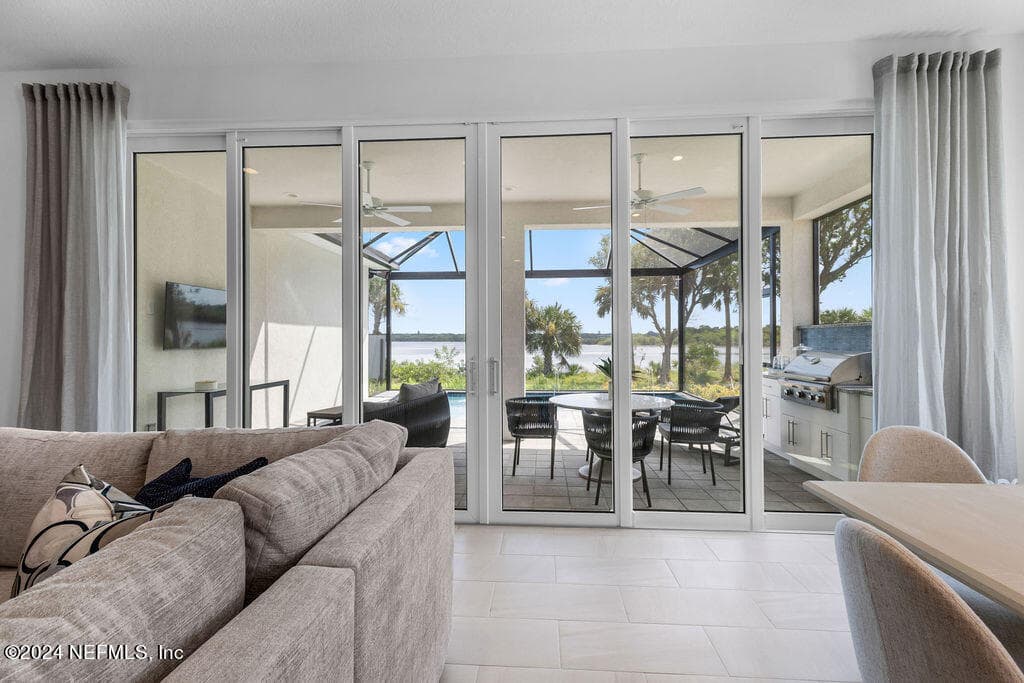 View to Backyard Oasis — 94 CORONADO Road, Flagler Beach, FL 32136