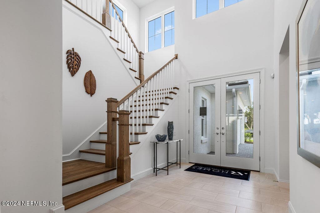 Lavish Staircase — 94 CORONADO Road, Flagler Beach, FL 32136