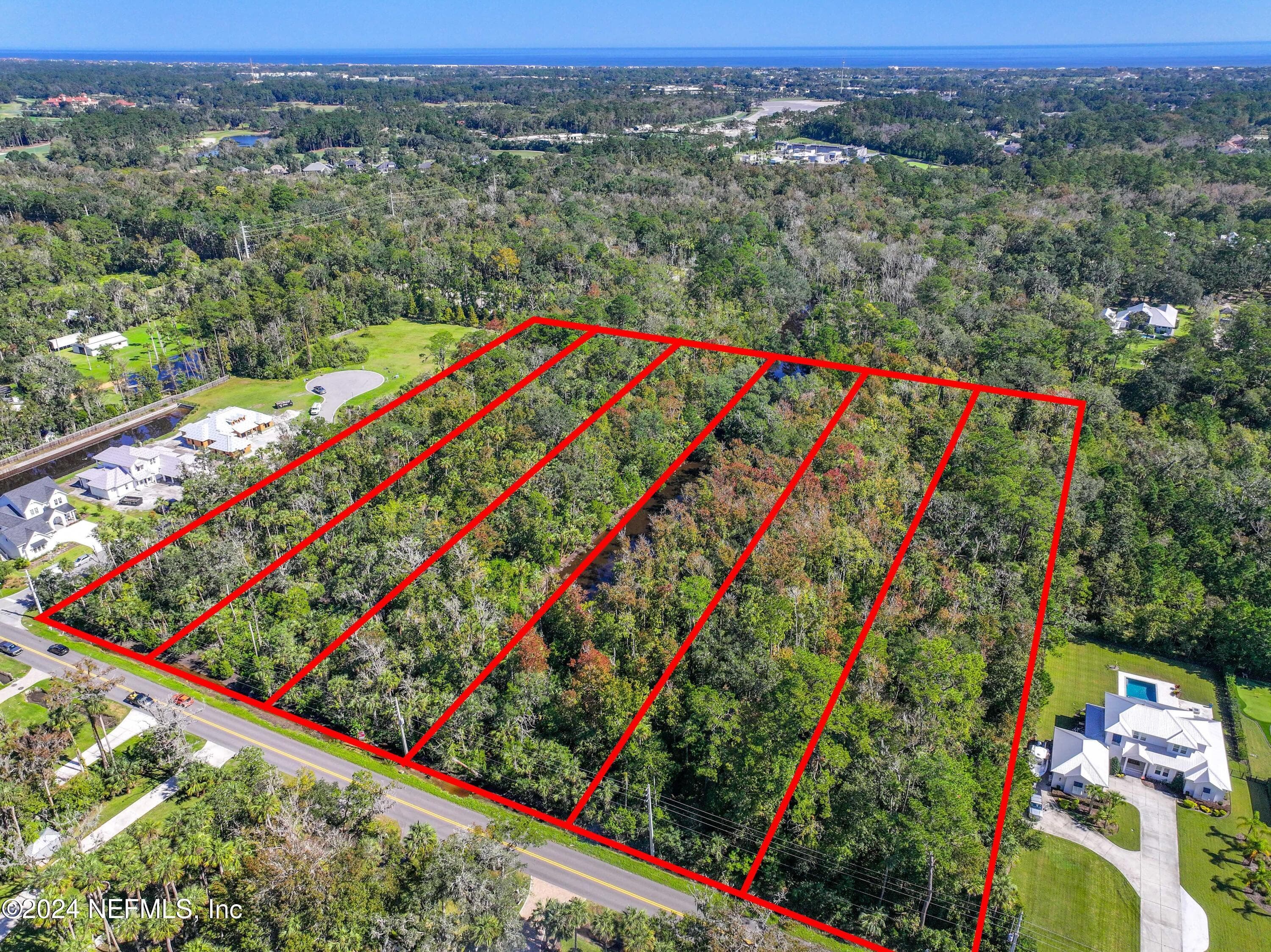6 Lots total for sale all 1.66 Acres — 44 ROSCOE Boulevard N, Ponte Vedra Beach, FL 32082
