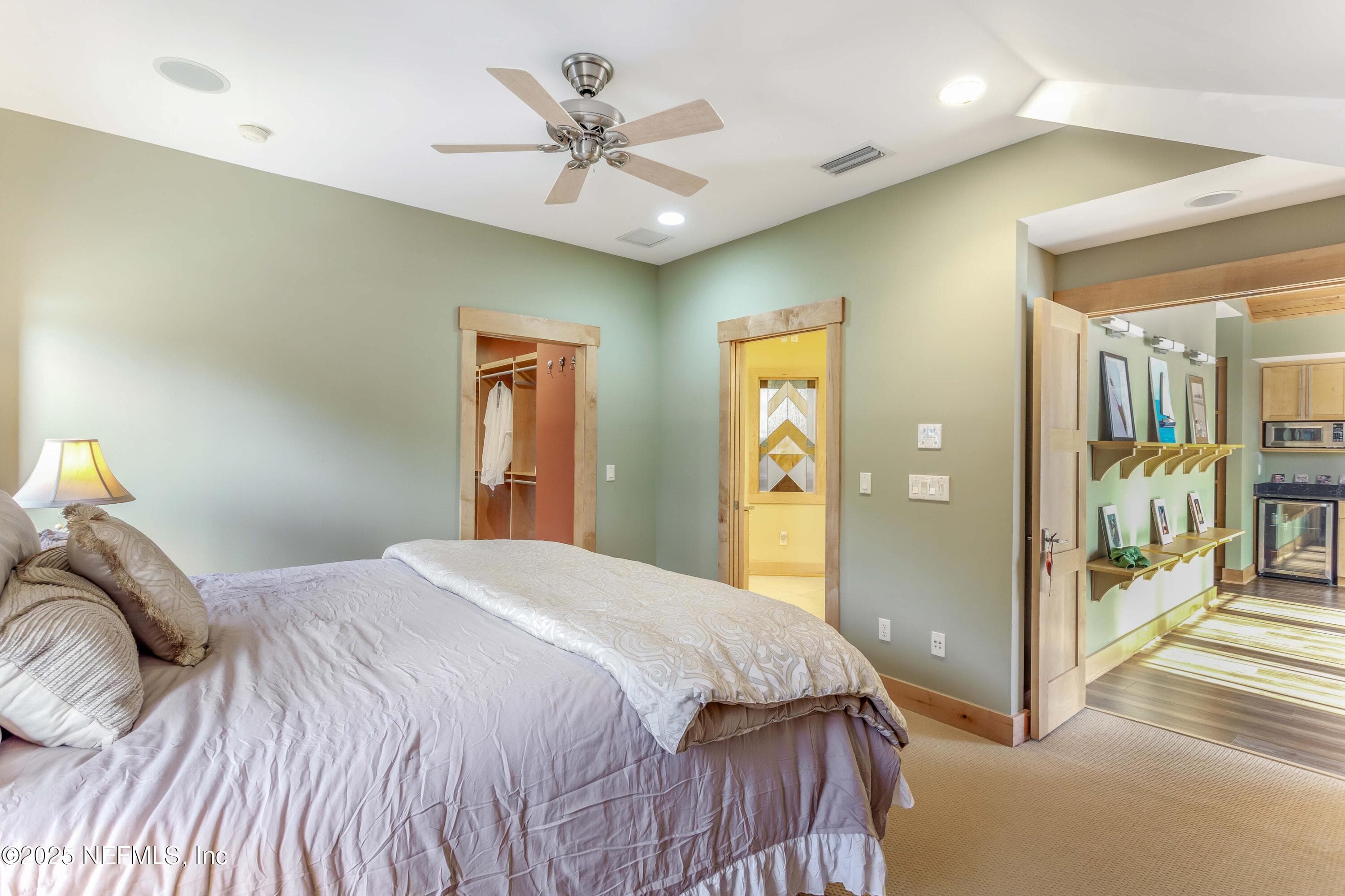Primary suite, sleeping area. — 940564 OLD NASSAUVILLE Road, Fernandina Beach, FL 32034
