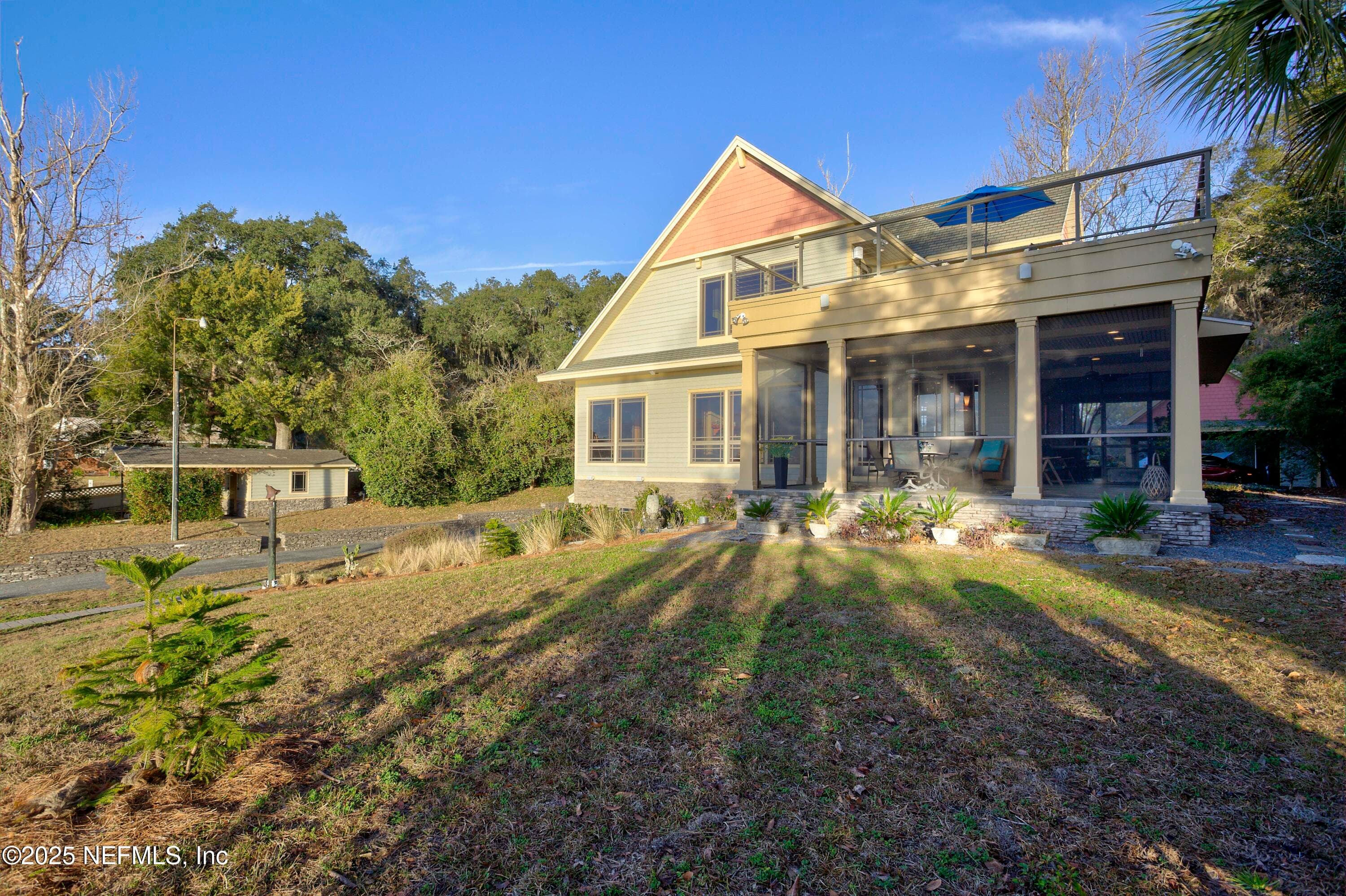 View from fire pit area. — 940564 OLD NASSAUVILLE Road, Fernandina Beach, FL 32034