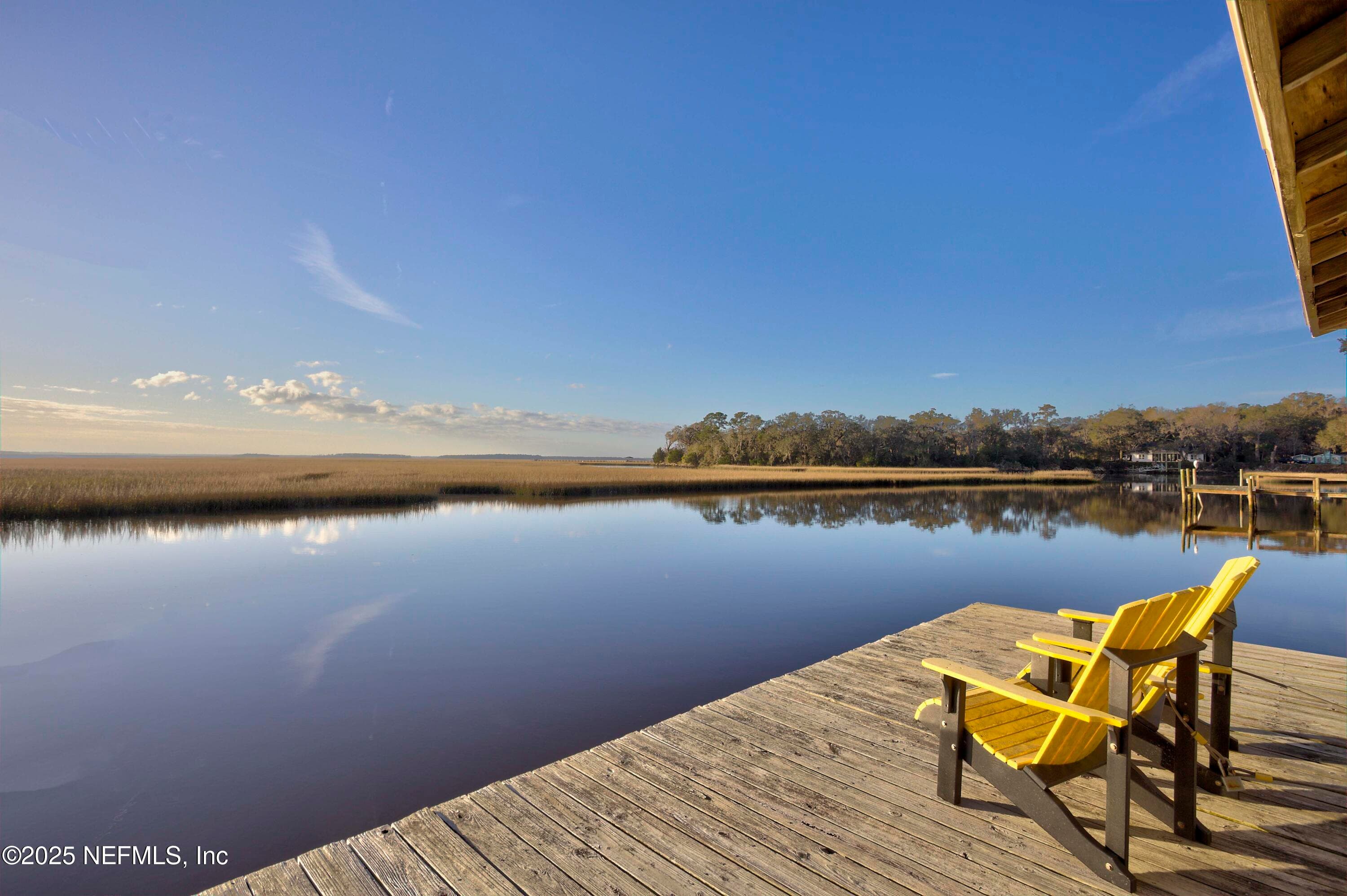View from dock. — 940564 OLD NASSAUVILLE Road, Fernandina Beach, FL 32034