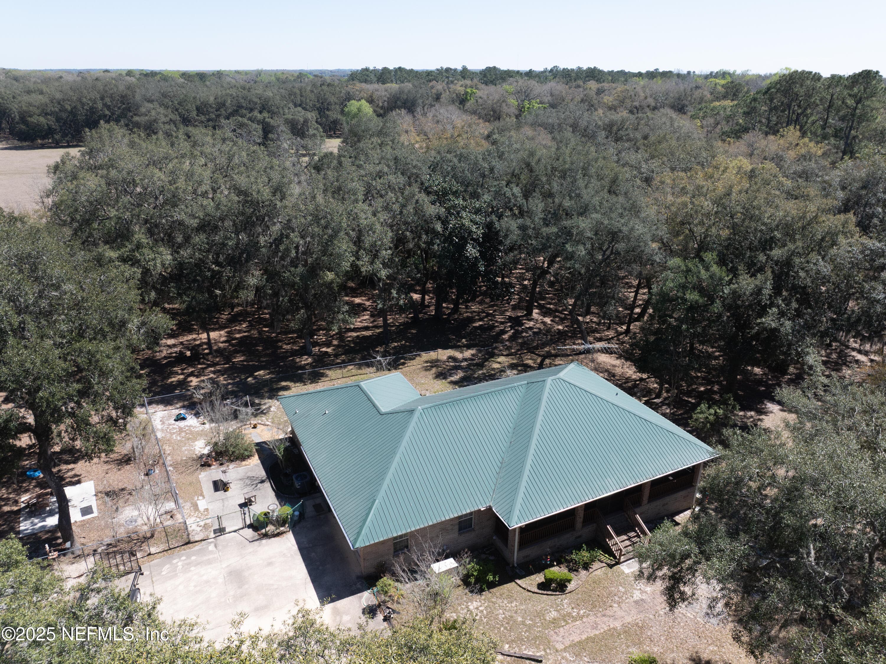 Aerial View — 163 BOOTS Road, Melrose, FL 32666