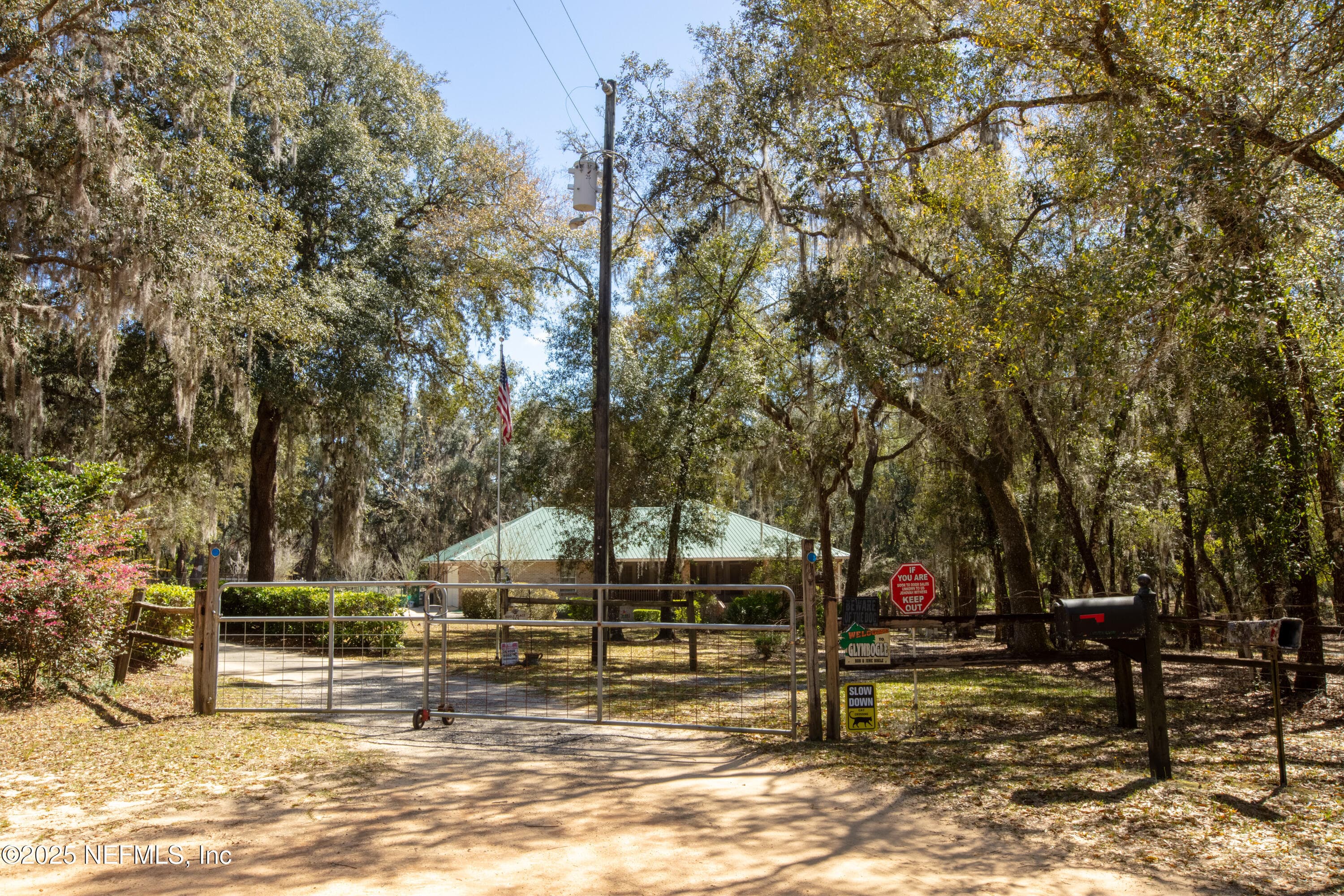 Front Gate — 163 BOOTS Road, Melrose, FL 32666
