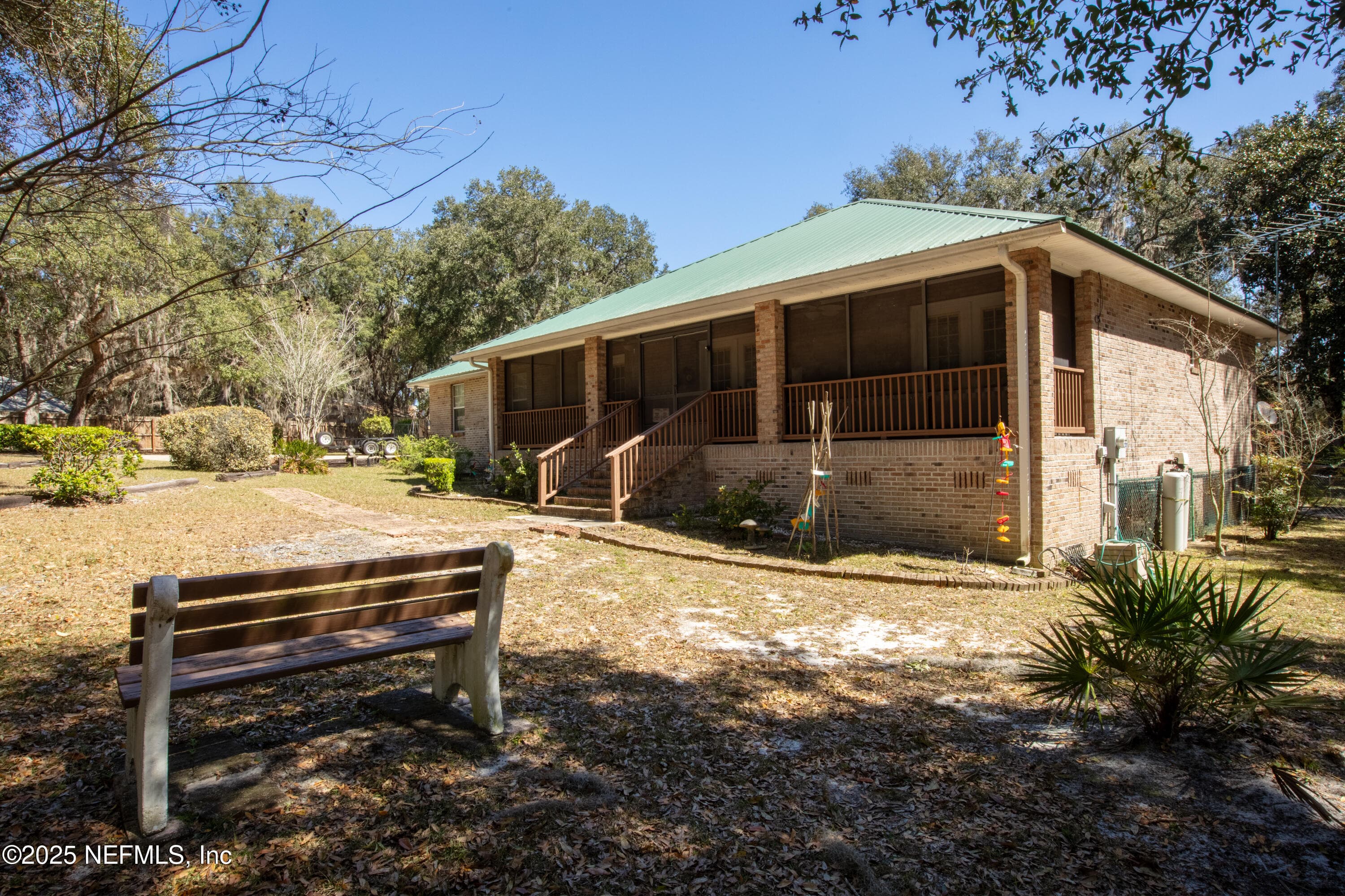 Back Yard — 163 BOOTS Road, Melrose, FL 32666