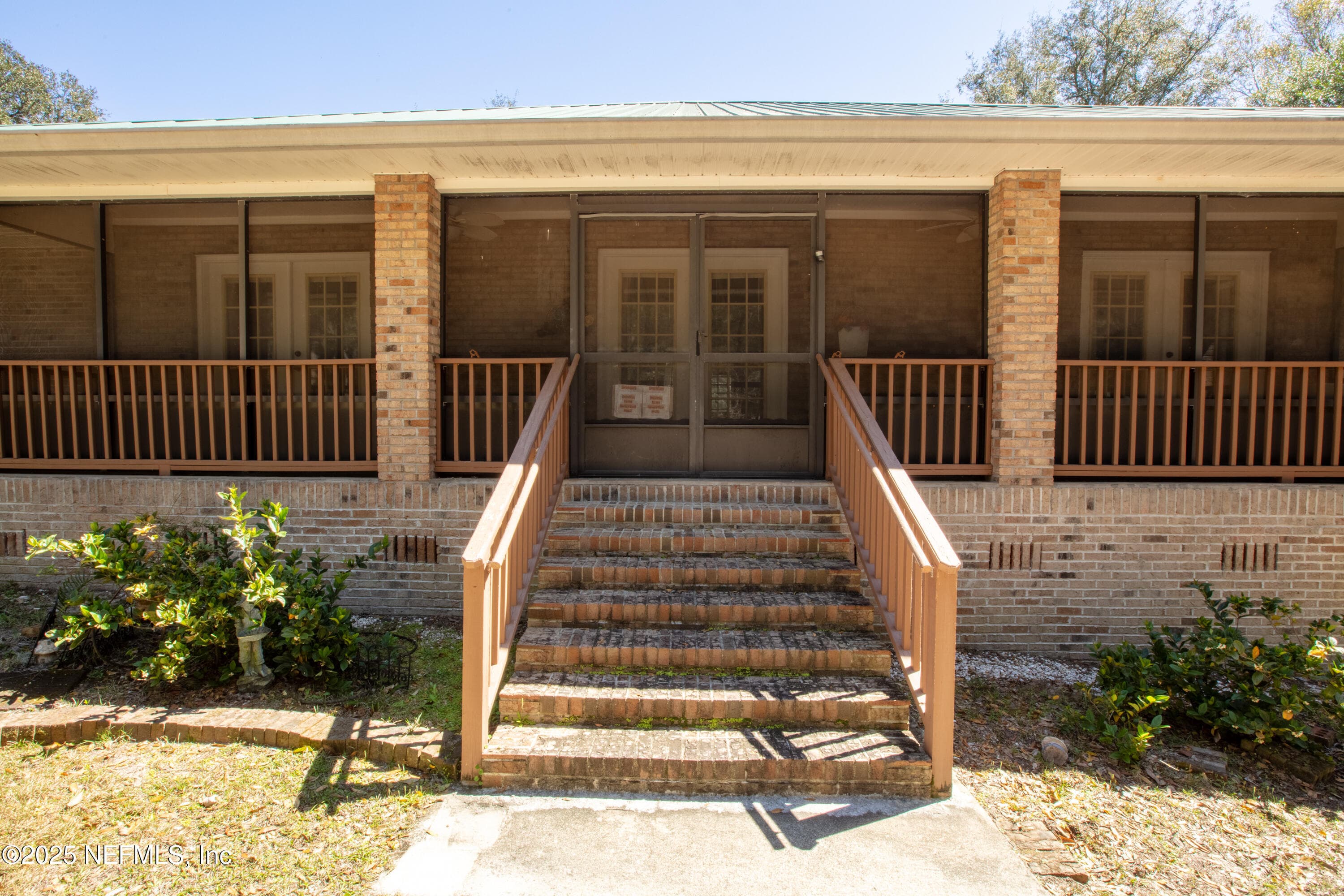Front Screened Porch — 163 BOOTS Road, Melrose, FL 32666