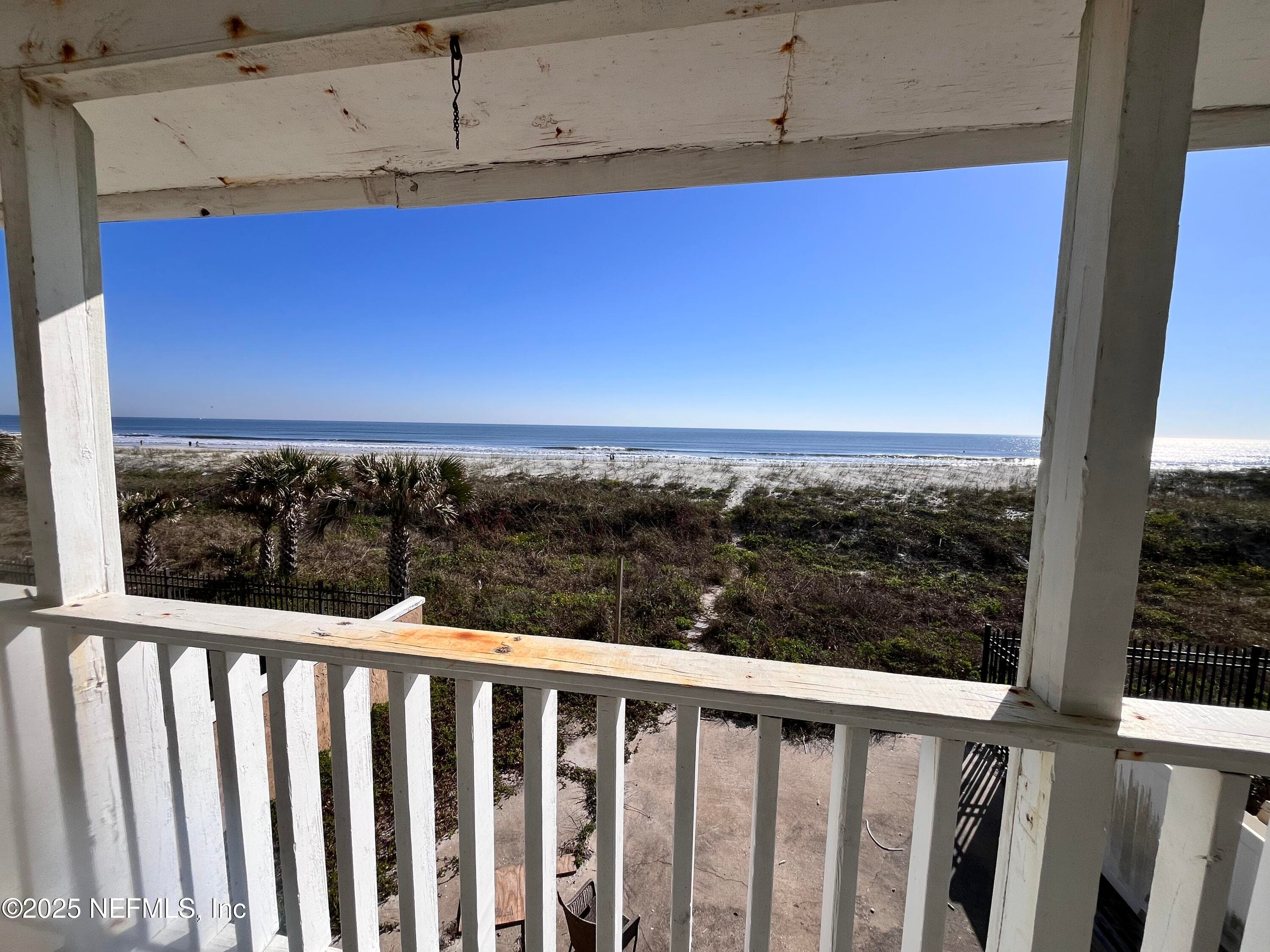 views from 2nd floor — 722 OCEANFRONT S, Jacksonville Beach, FL 32250