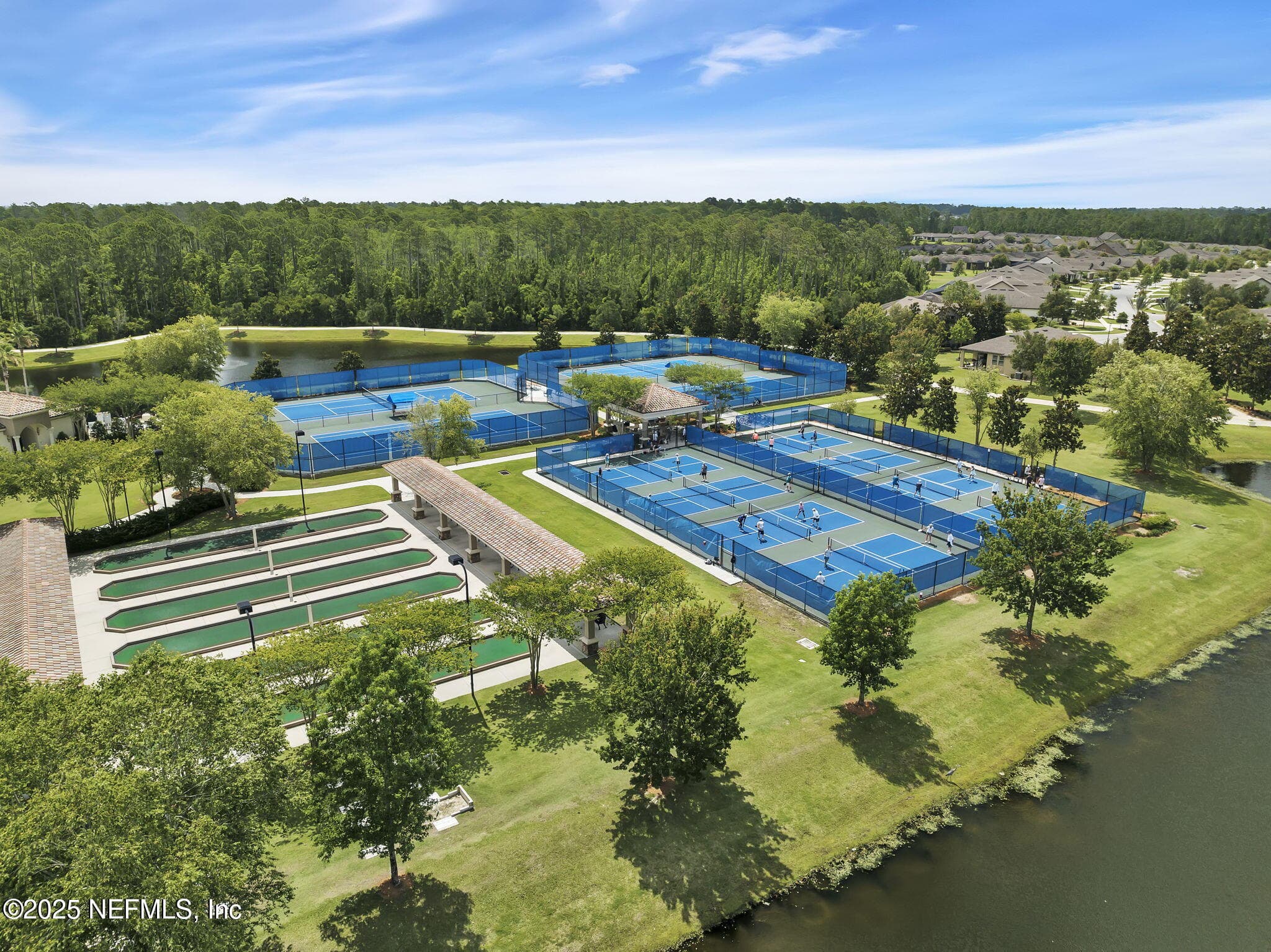 Tennis, Pickleball, and Bocce Ball Courts — 153 HAMMOCKS LANDING Drive, Ponte Vedra, FL 32081