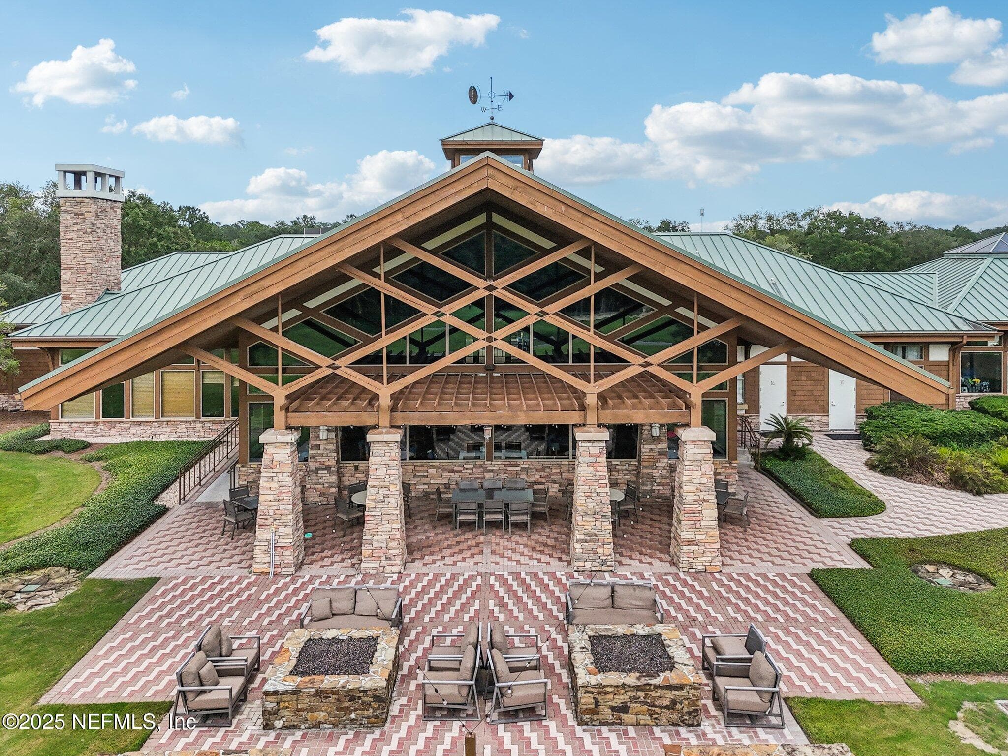 firepits and outdoor seating — 4640 TUSCAN WOOD Court, St. Augustine, FL 32092