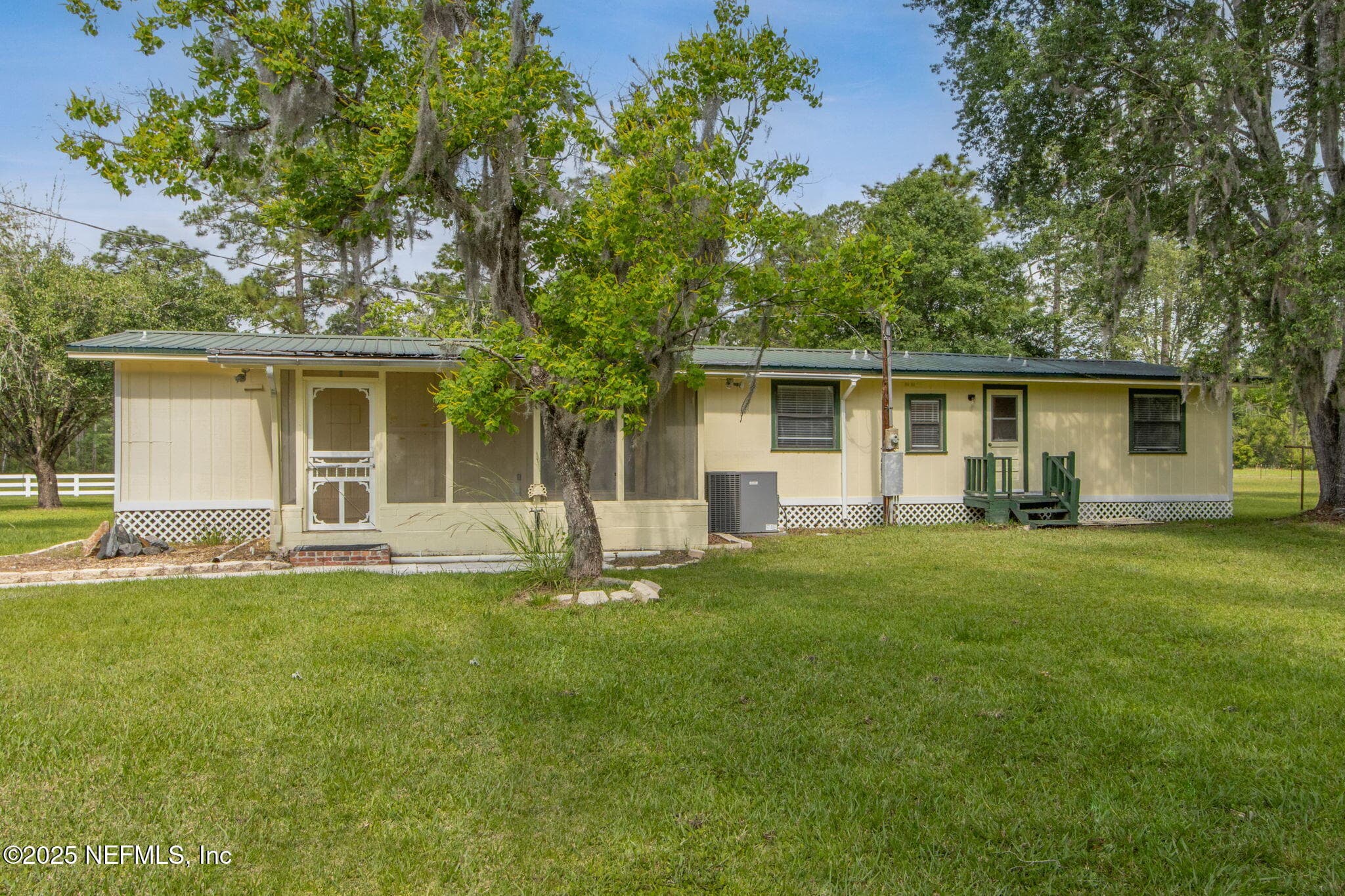 back of main home — 2889 SANTA FE Trail, Hilliard, FL 32046