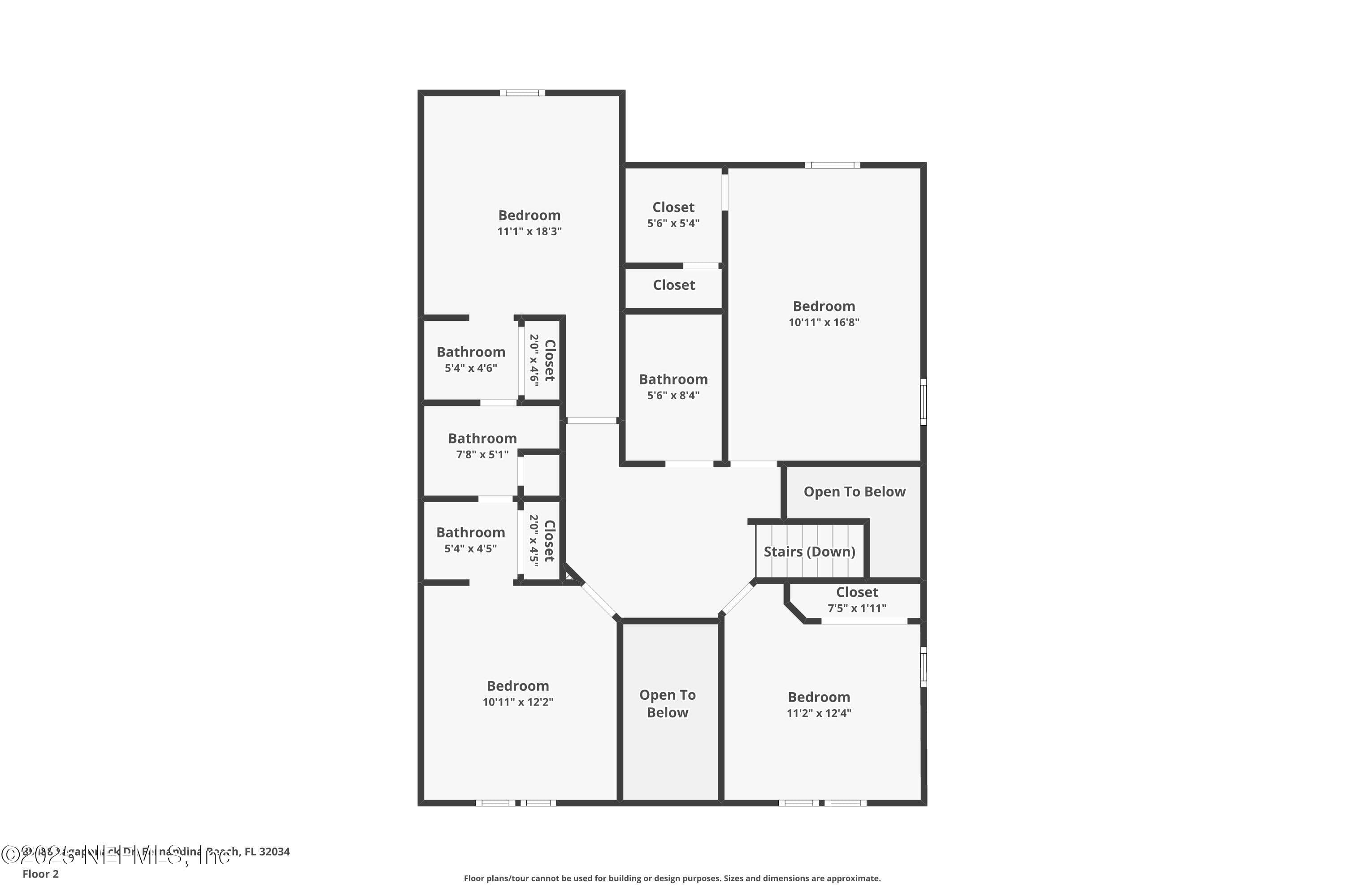 Second Floor — 85488 SAGAPONACK Drive, Fernandina Beach, FL 32034