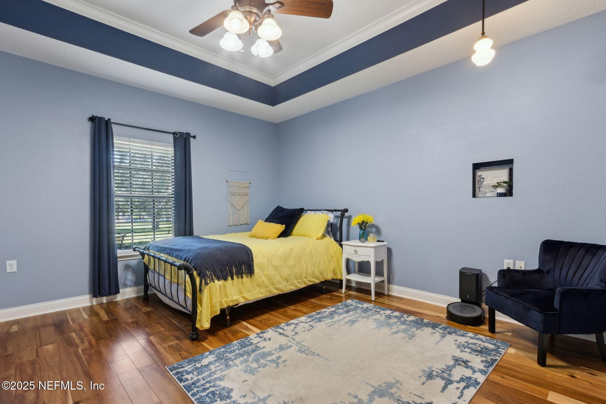 Additional bedroom with hardwood floors — 87377 RADDIN Road, Yulee, FL 32097