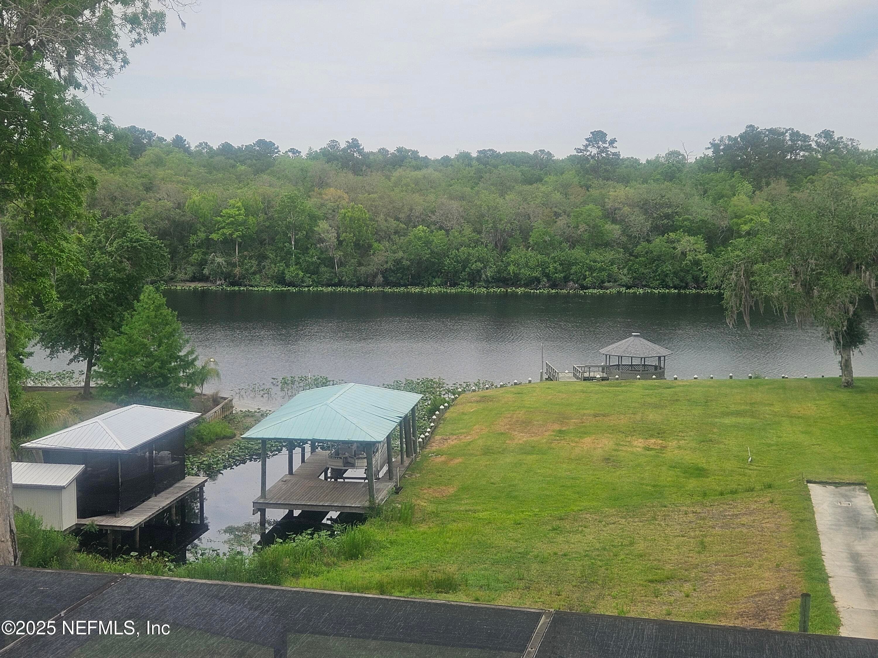 Black Creek View Balcony — 435 LAKE ASBURY Drive, Green Cove Springs, FL 32043