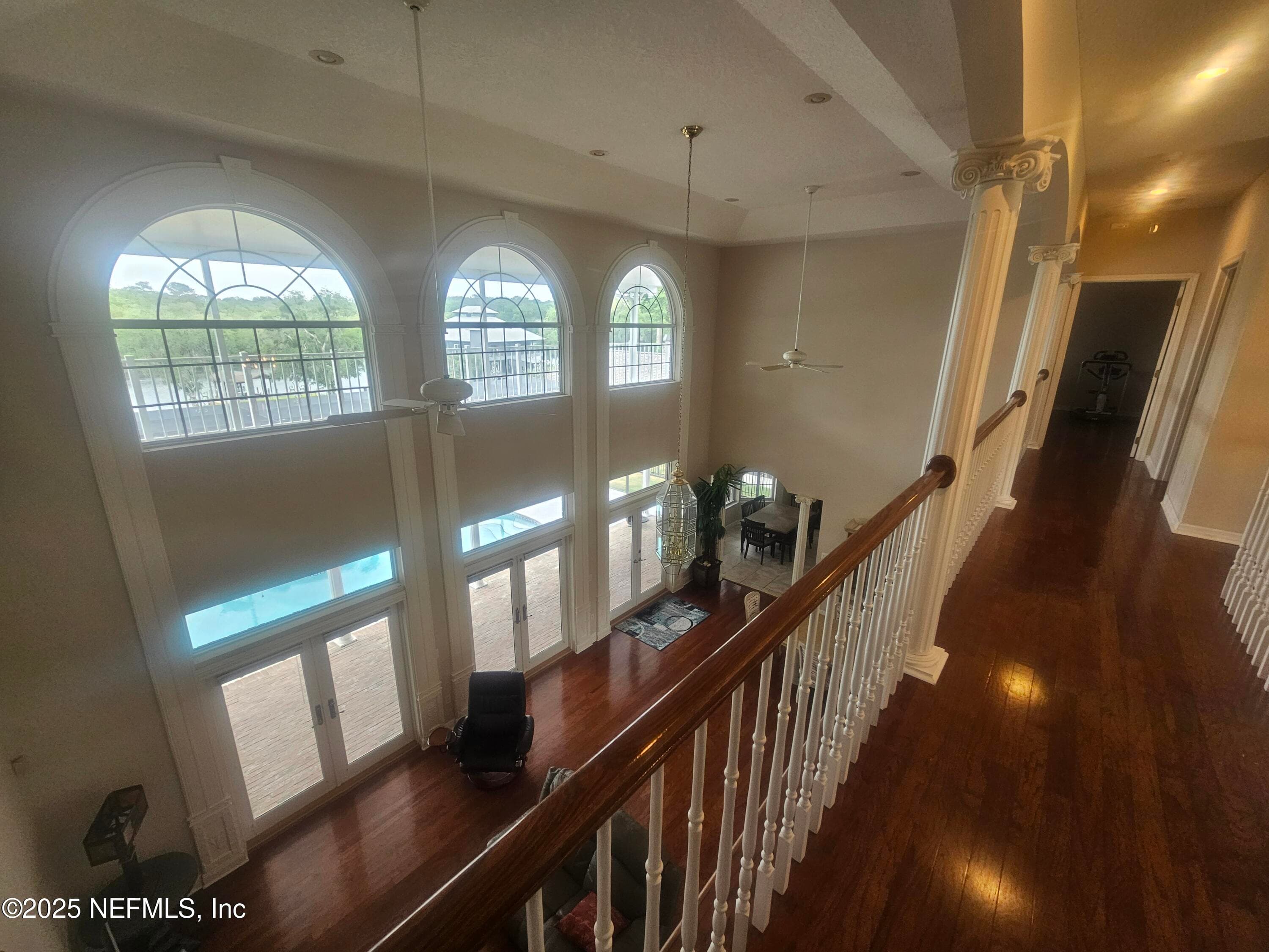 Upstairs Hall overlooking Family Room below — 435 LAKE ASBURY Drive, Green Cove Springs, FL 32043