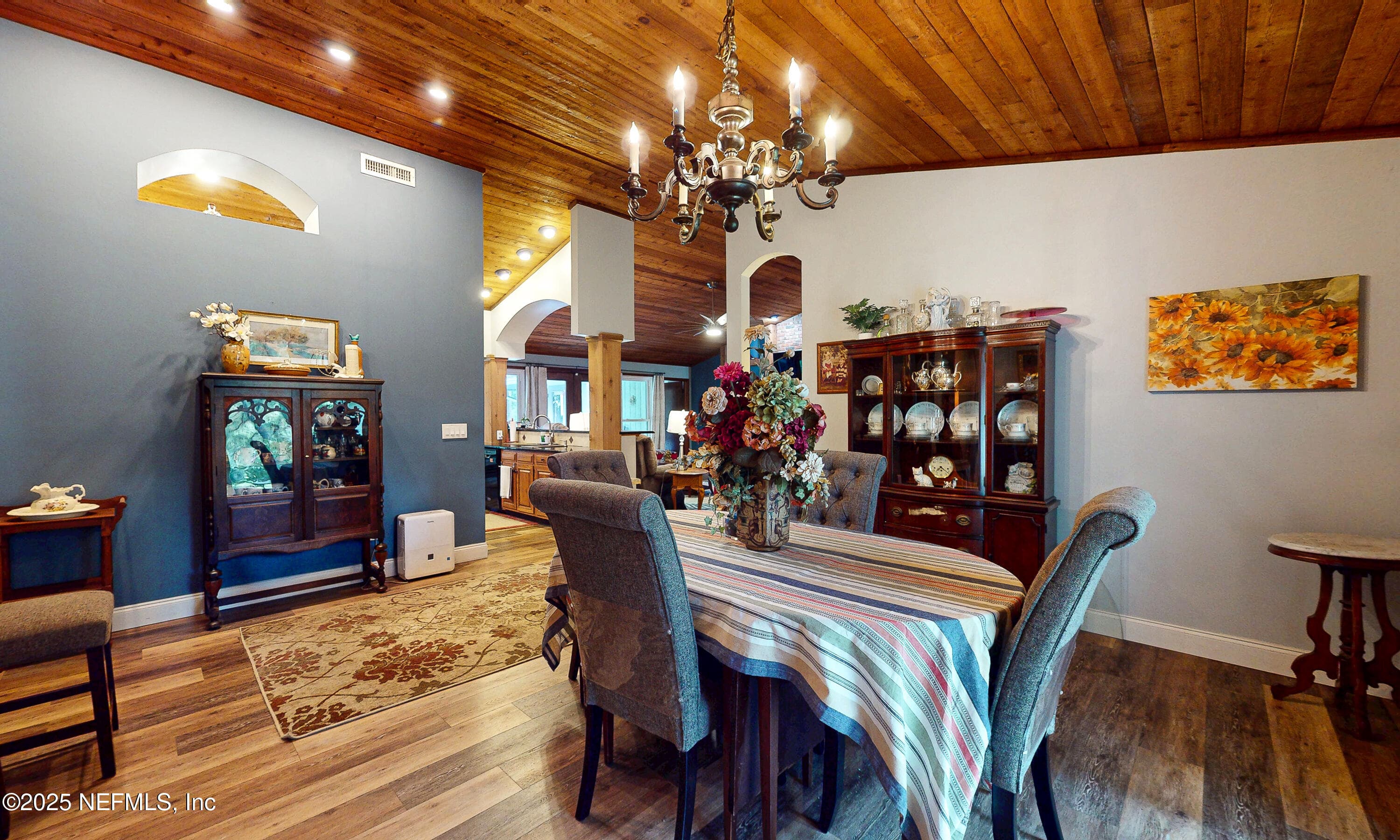 Dining room space — 2860 RAVINES Road, Middleburg, FL 32068