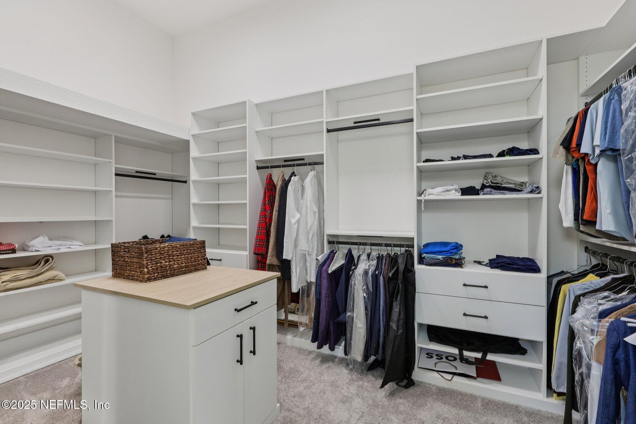 Walk-in closet with built-ins provides phenomenal space. — 3089 SPIRO Circle, Jacksonville, FL 32246