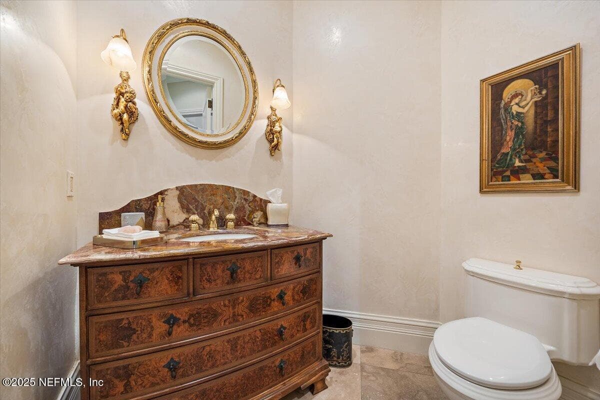 Featuring Venetian Plaster walls and a beautiful sink! — 5367 CHANDLER BEND Drive, Jacksonville, FL 32224