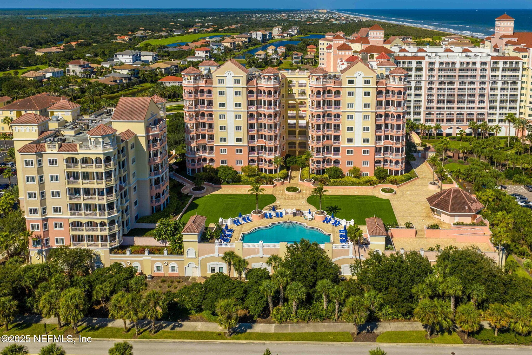 200 Ocean Crest Drive #313 Aerial — 200 OCEAN CREST Drive 313, Palm Coast, FL 32137