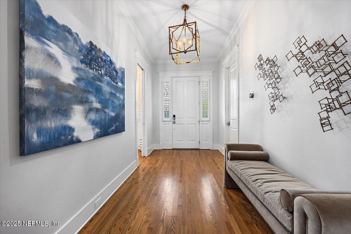 Real hardwood floors throughout — 2743 GREEN BAY Lane, Jacksonville, FL 32207