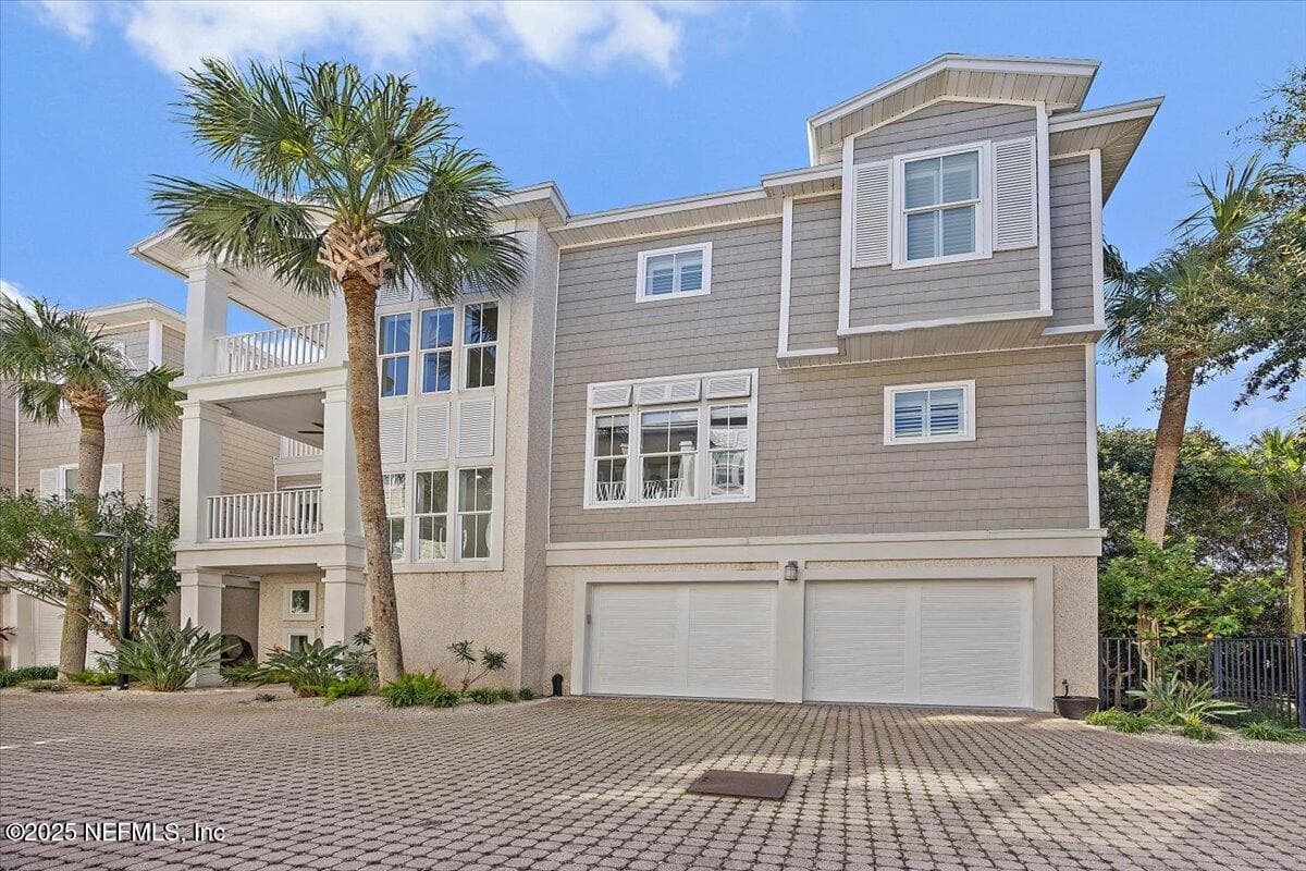 Front exterior of 80 BEACH COTTAGE Lane 201, Atlantic Beach, FL 32233