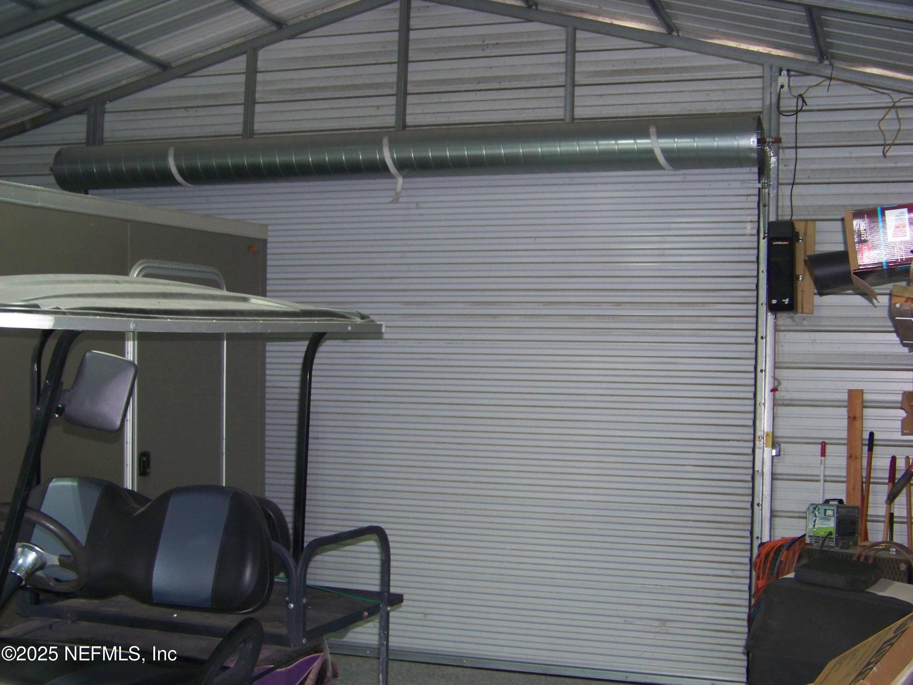 Interior garage door — 118 HICKS Avenue, Crescent City, FL 32112