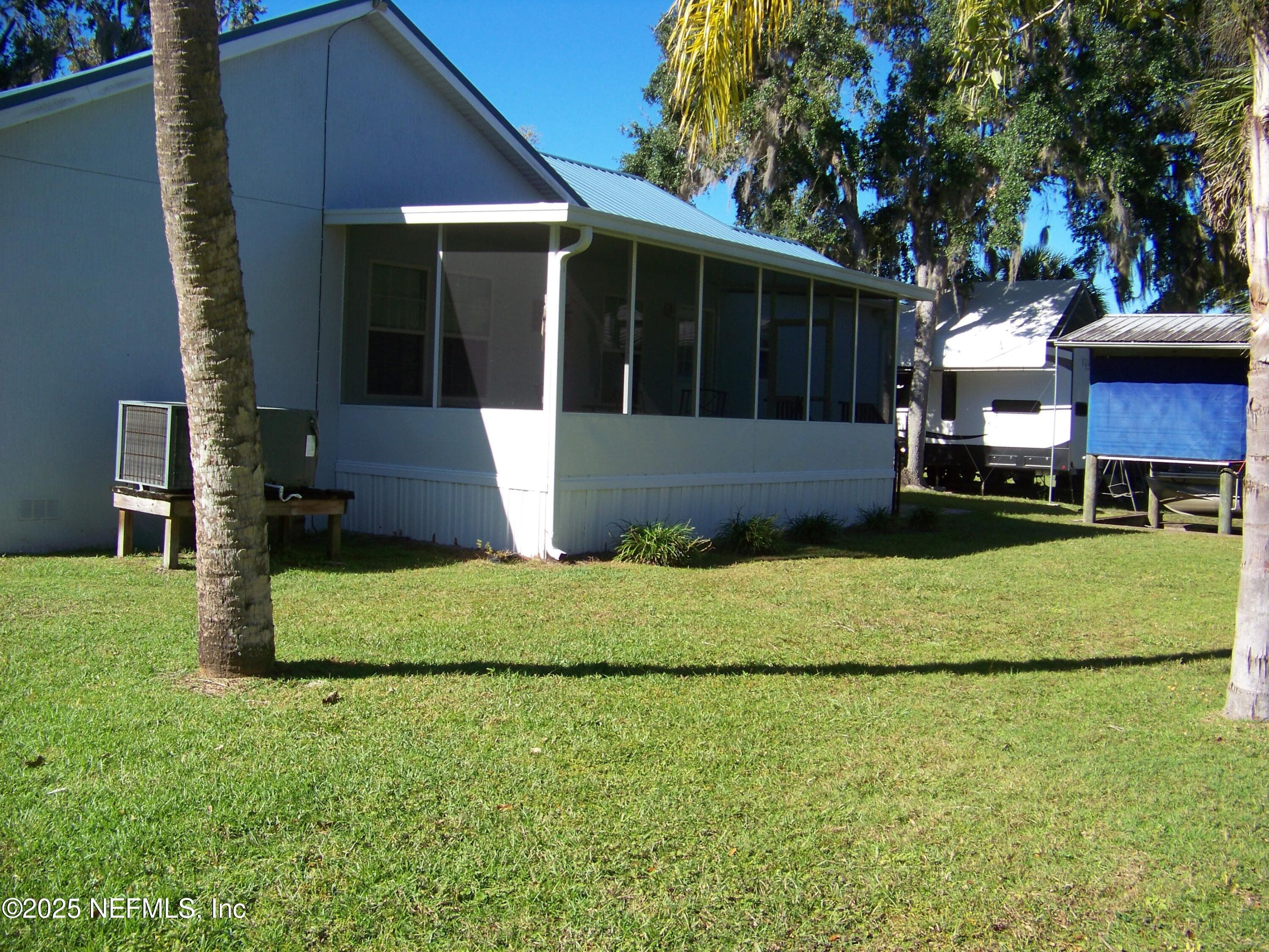 View from the canal side — 118 HICKS Avenue, Crescent City, FL 32112