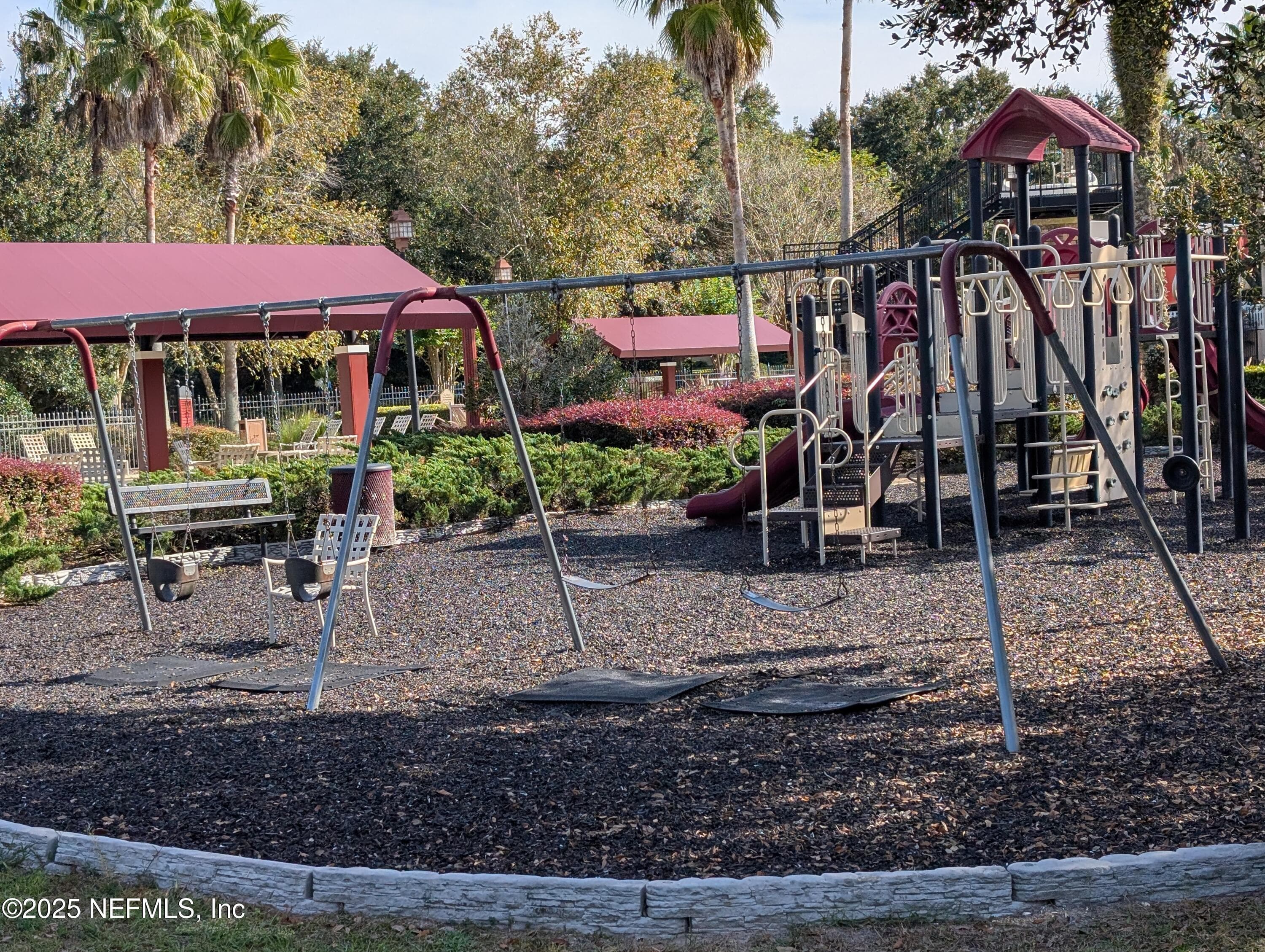 Swing and Play Area — 3137 LAUREL SPRINGS Drive, Green Cove Springs, FL 32043