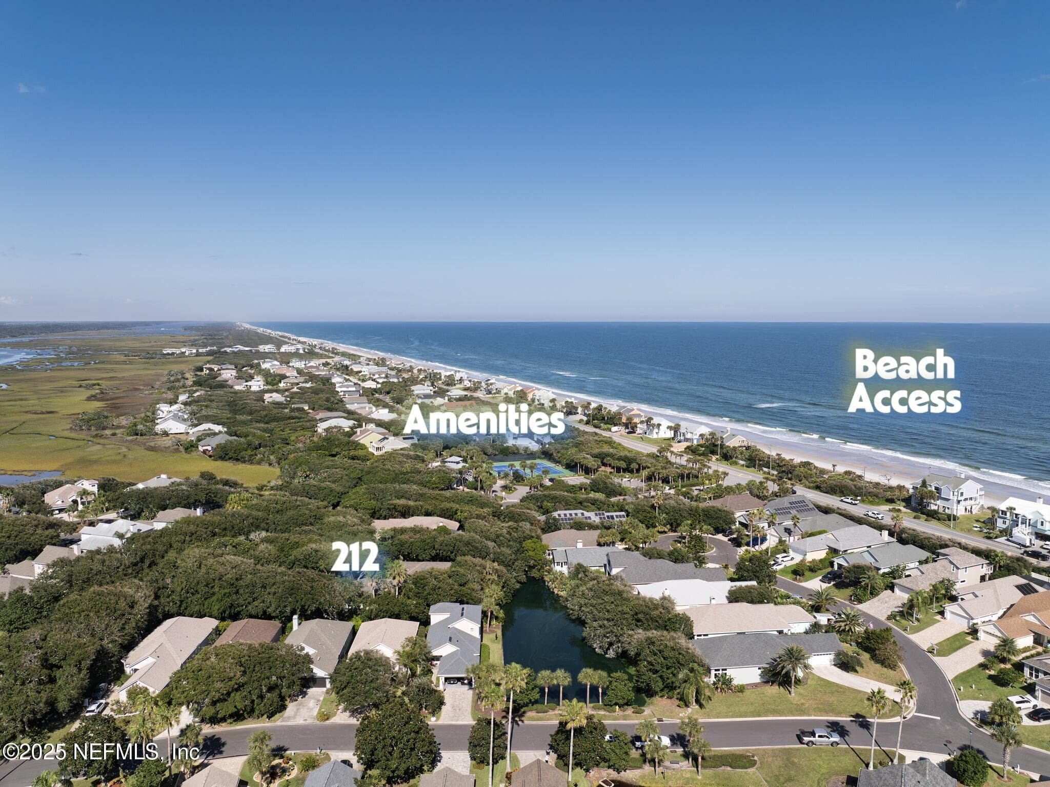 Turtle Shores Amenities: Private Beach Access, Gated, Pool, Hot Tub, Tennis/Pickleball Courts, Gym, Playground, Clubhouse. HOA Only $180.04 Monthly — 212 SALT GRASS Court, Ponte Vedra Beach, FL 32082