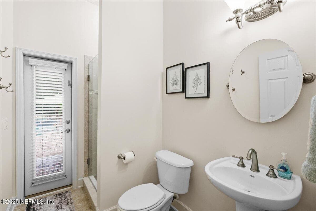 Full bath across from office — 4208 S FRANKLINIA Street, St. Augustine, FL 32092