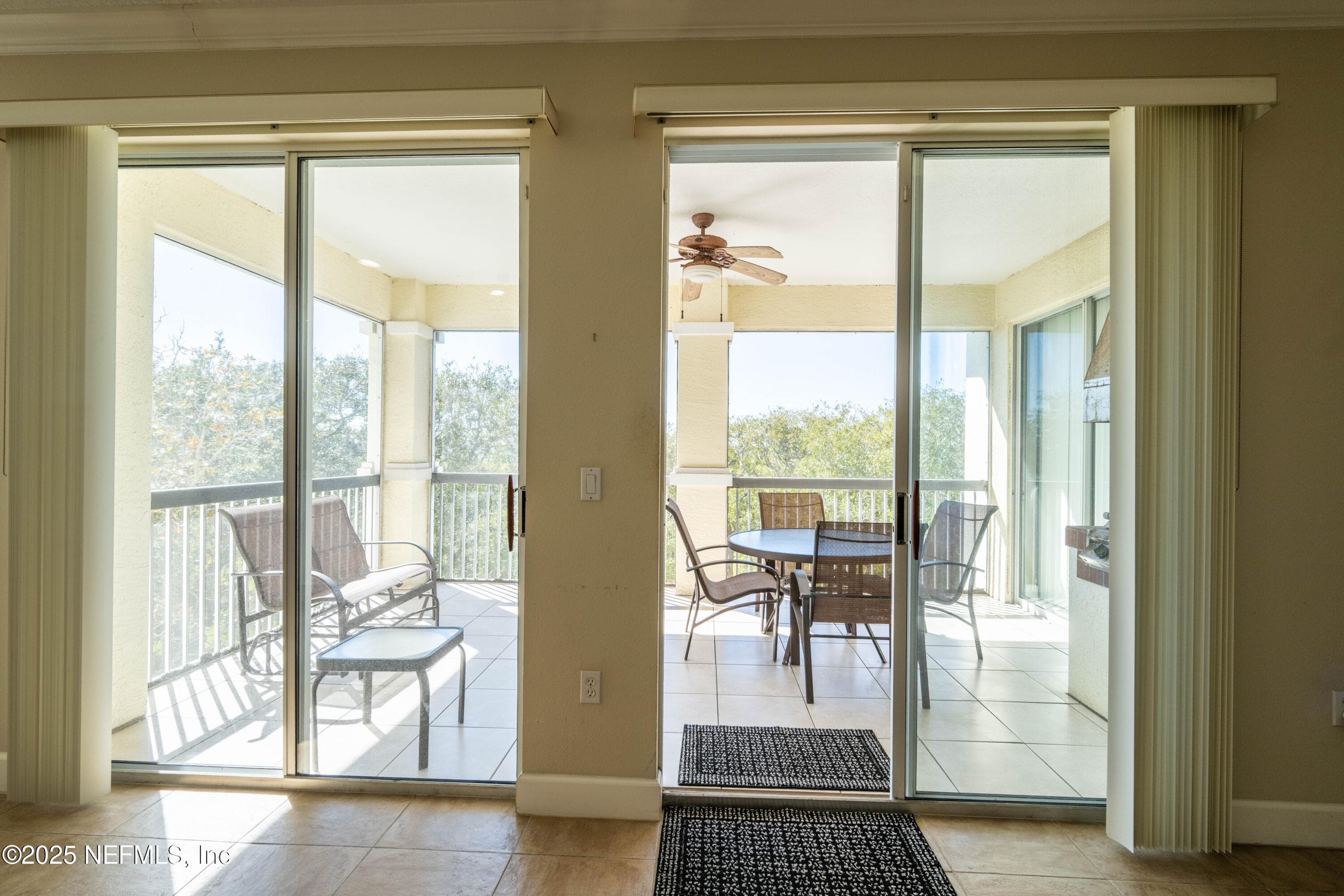 Living room to Lanai — 215 OCEAN GRANDE Drive PH3, Ponte Vedra Beach, FL 32082