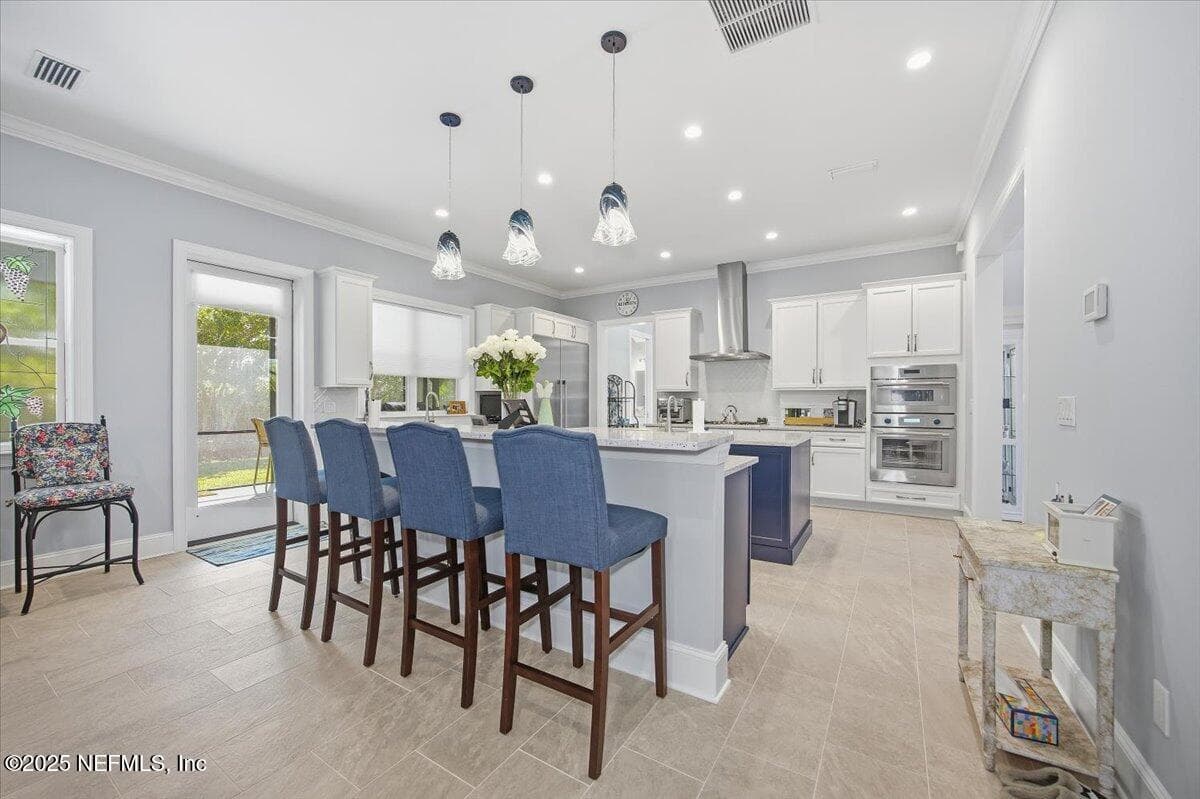 Two level island, with breakfast bar. Plenty of room for 4 people here! — 4 SUMMER Court, Jacksonville Beach, FL 32250