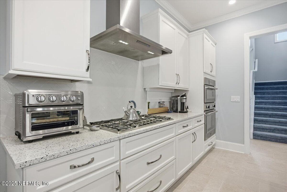 Gas cooktop the best. All appliances are like new. 2 years young. — 4 SUMMER Court, Jacksonville Beach, FL 32250