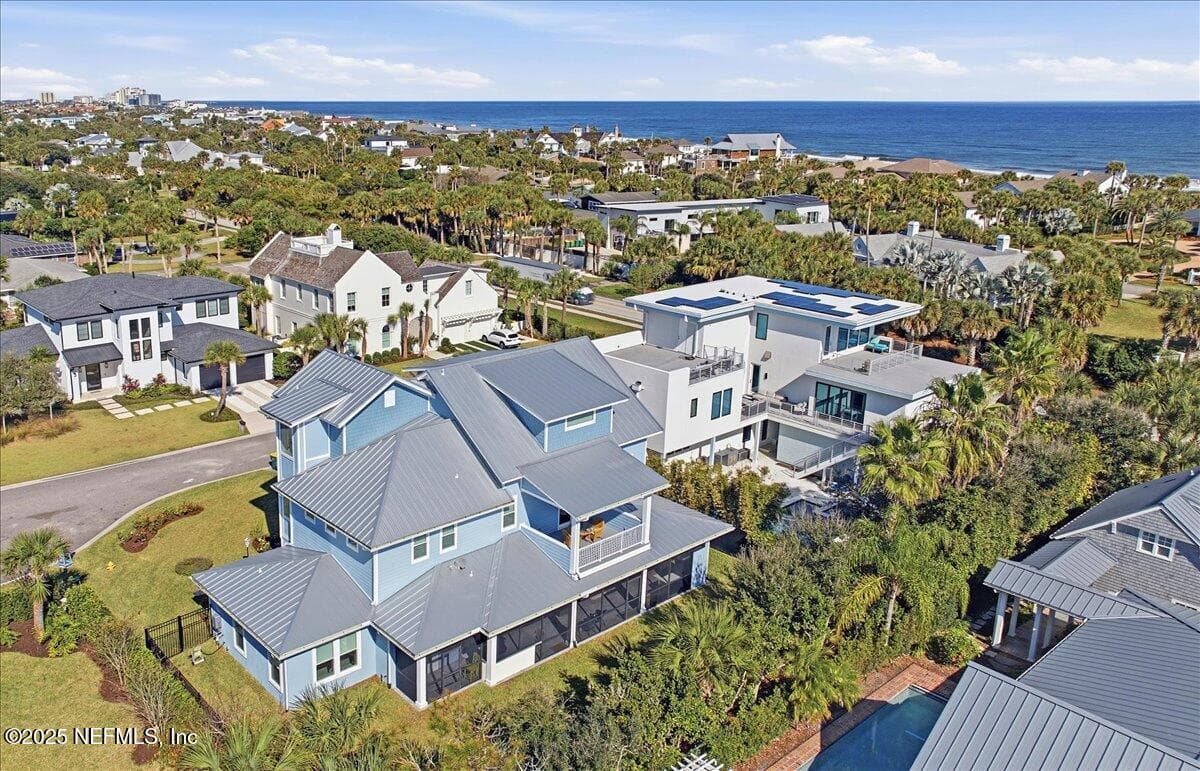 Back view of the home. — 4 SUMMER Court, Jacksonville Beach, FL 32250