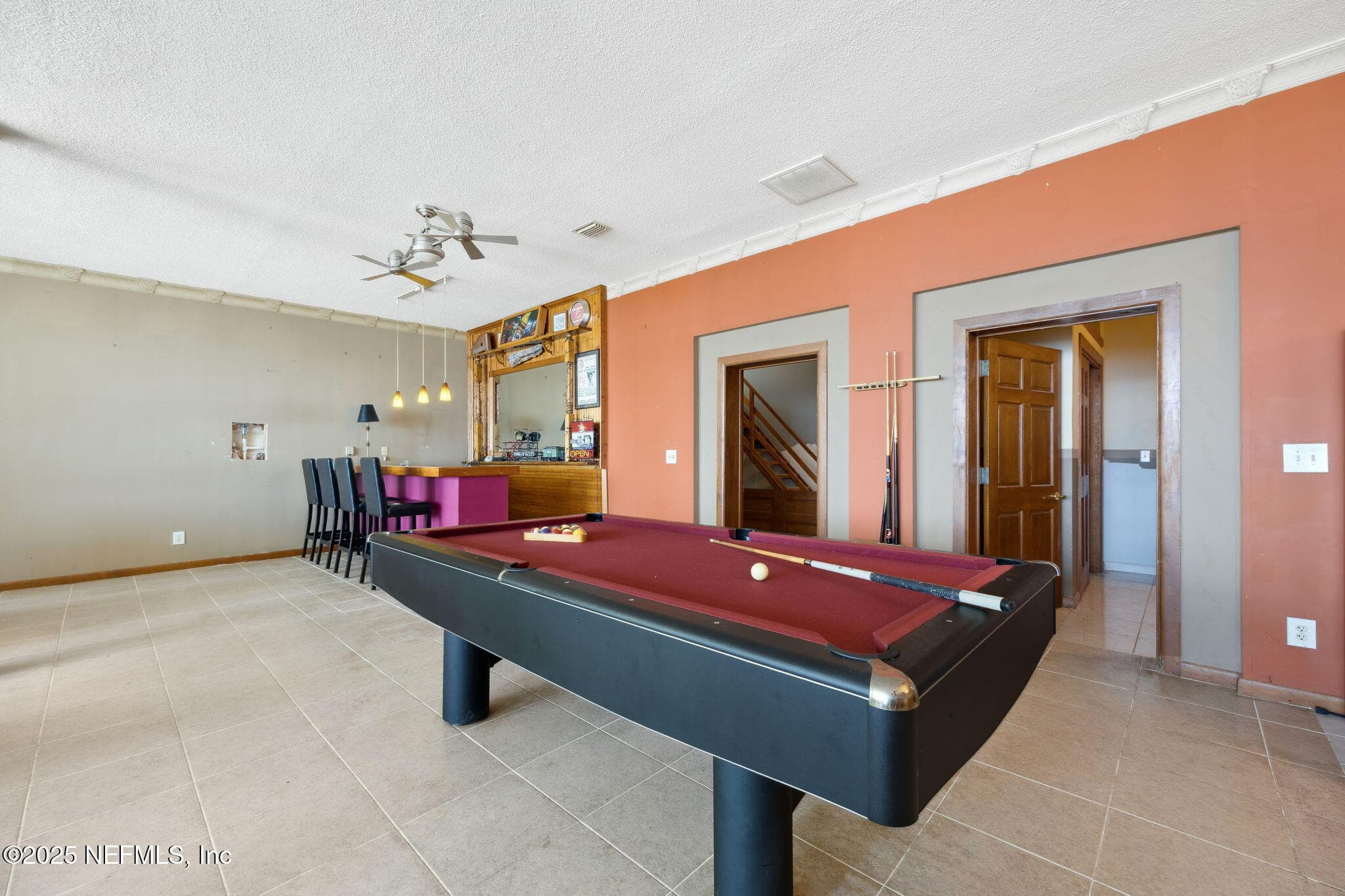 Lower-level recreation area view 1 — 259 S PROSPECT Street, Crescent City, FL 32112