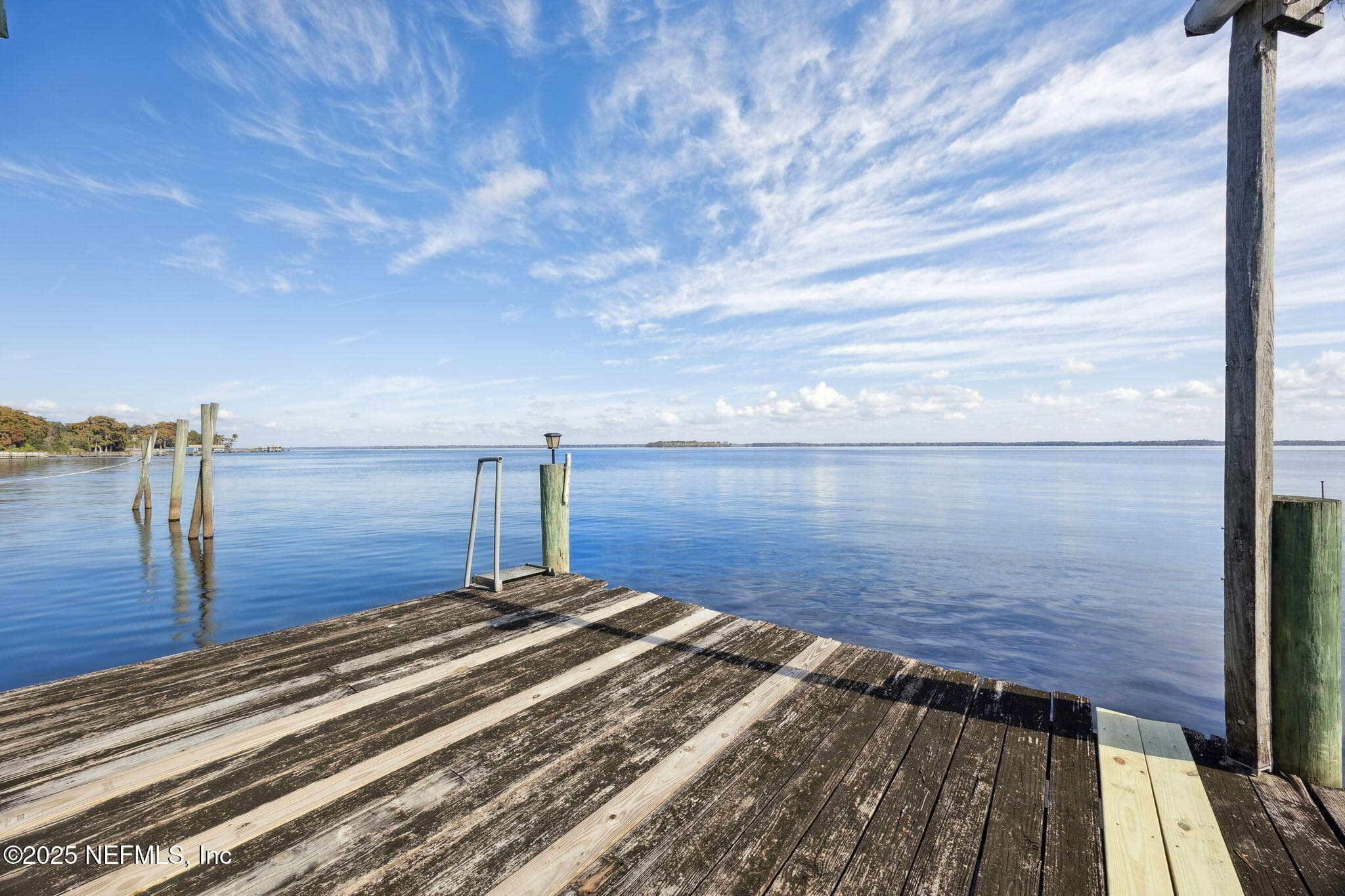 Seating area on dock — 259 S PROSPECT Street, Crescent City, FL 32112