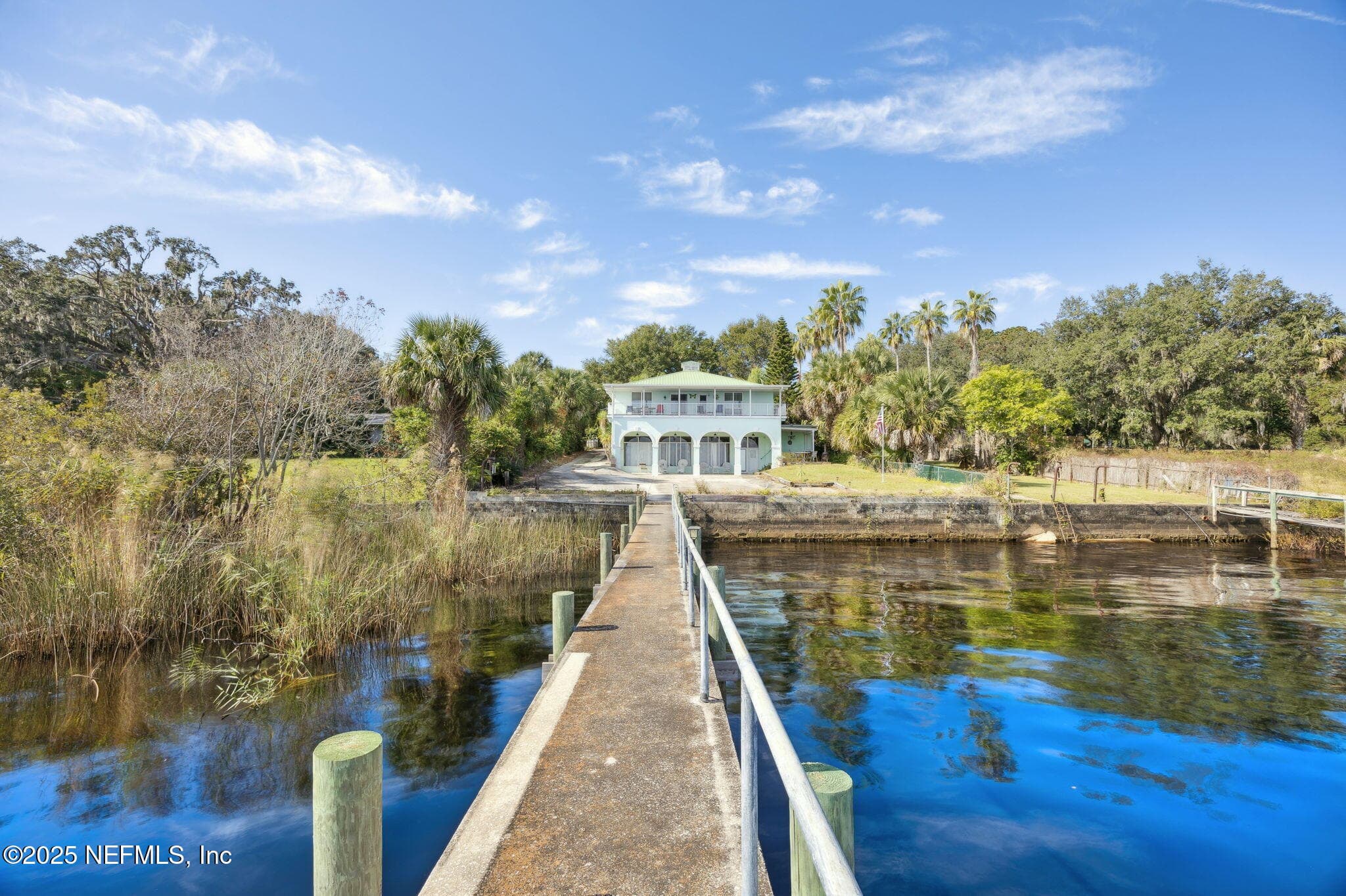 Exterior back of home from boathouse — 259 S PROSPECT Street, Crescent City, FL 32112