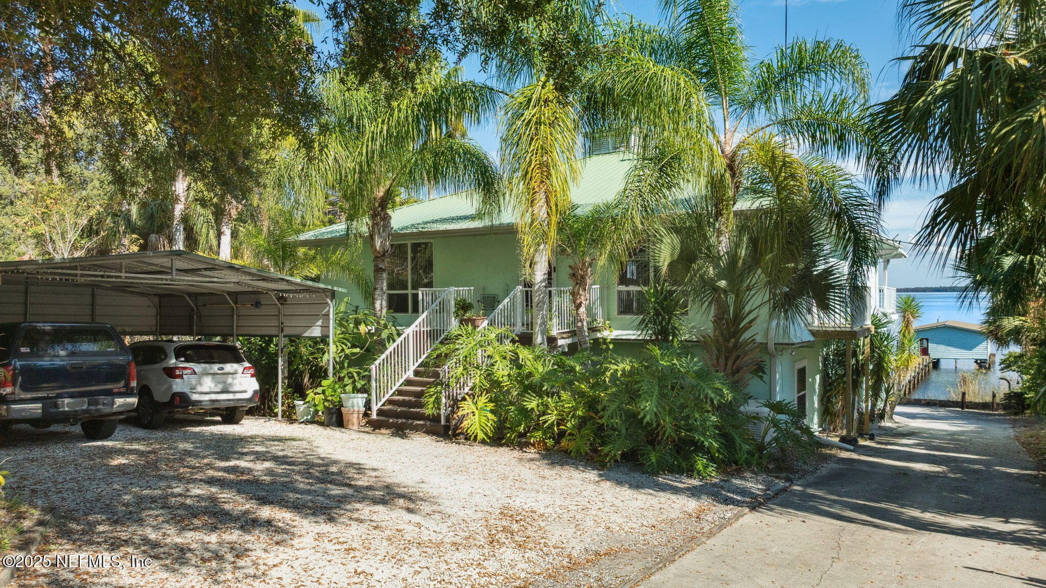 2-Car carport view — 259 S PROSPECT Street, Crescent City, FL 32112