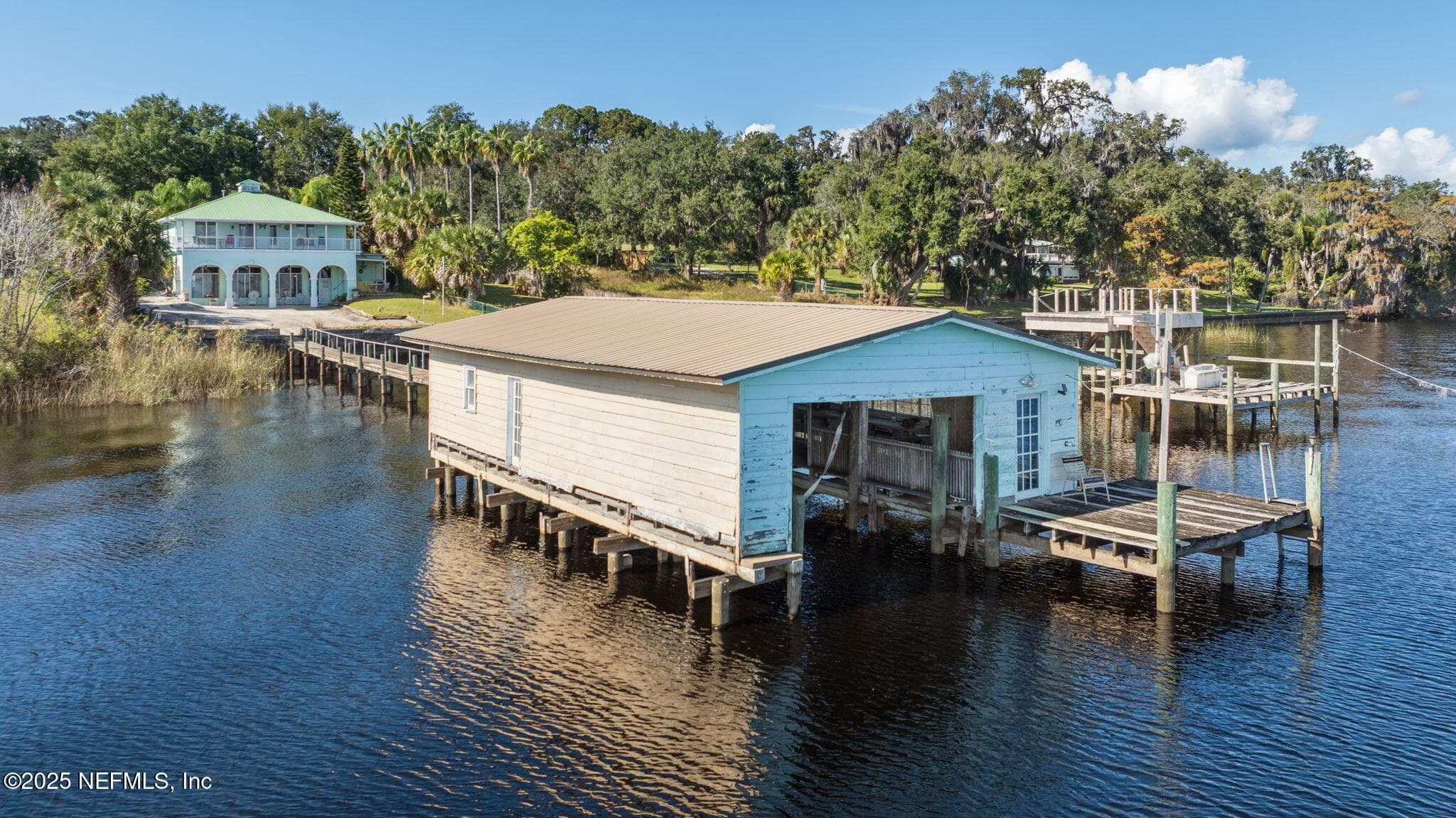 Aerial view — 259 S PROSPECT Street, Crescent City, FL 32112