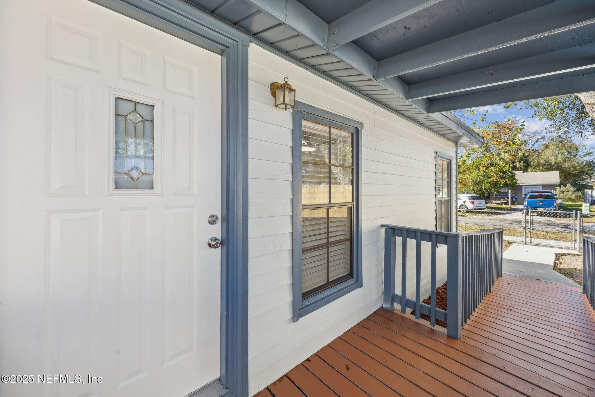 front porch with ramp entry — 7611 MC COWAN Drive, Jacksonville, FL 32244