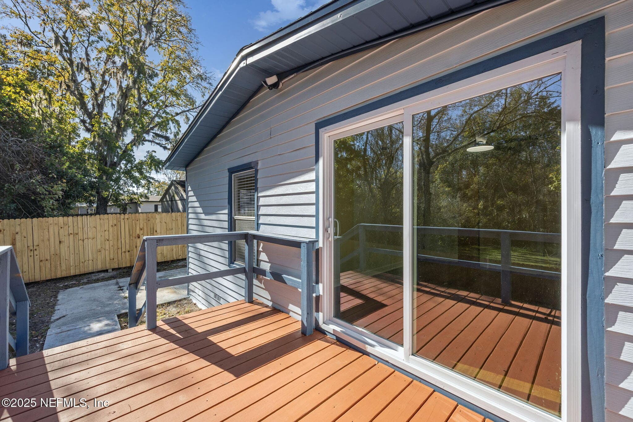 Sliders leading to back deck — 7611 MC COWAN Drive, Jacksonville, FL 32244