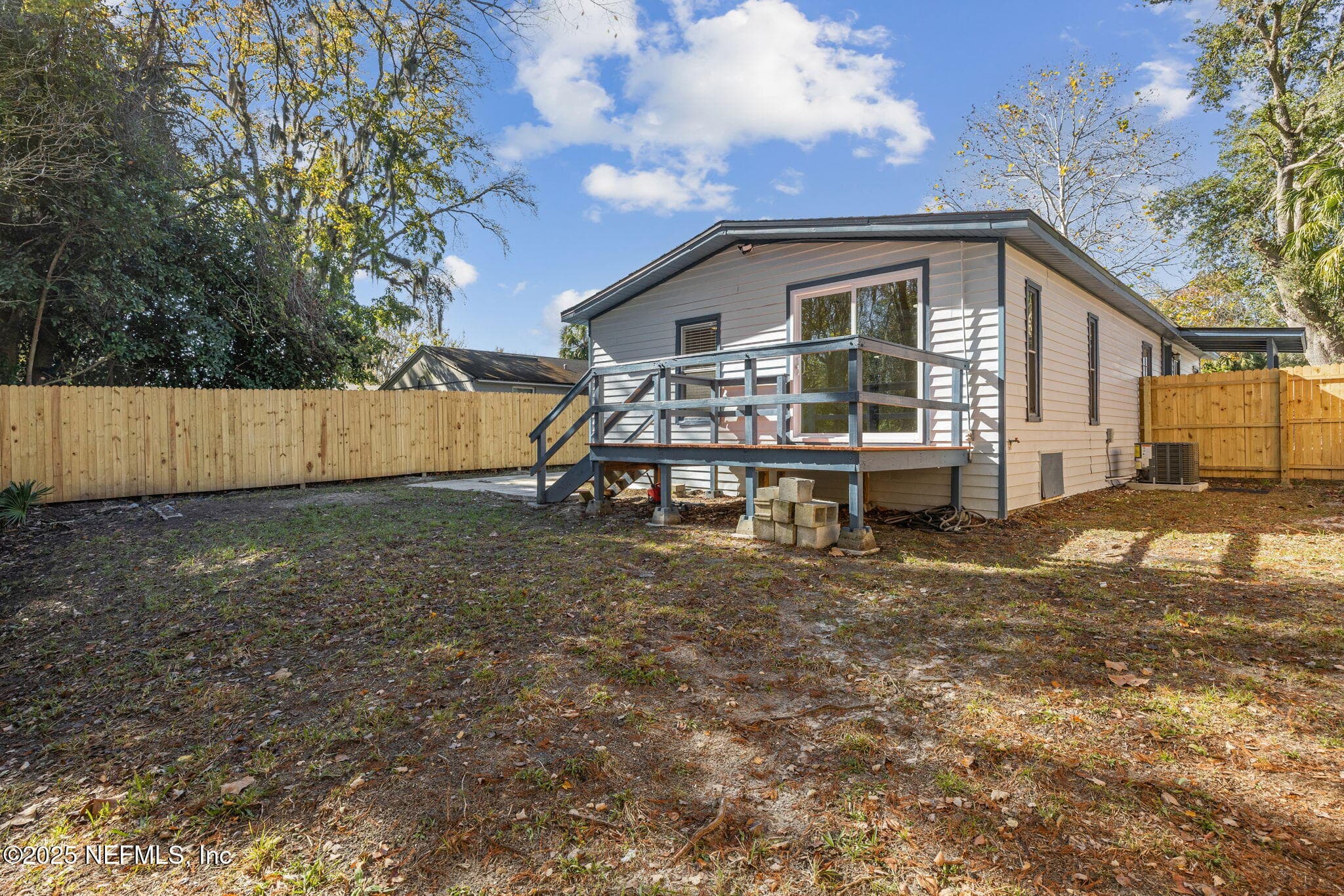 Large backyard perfect area to play and do gardening. — 7611 MC COWAN Drive, Jacksonville, FL 32244