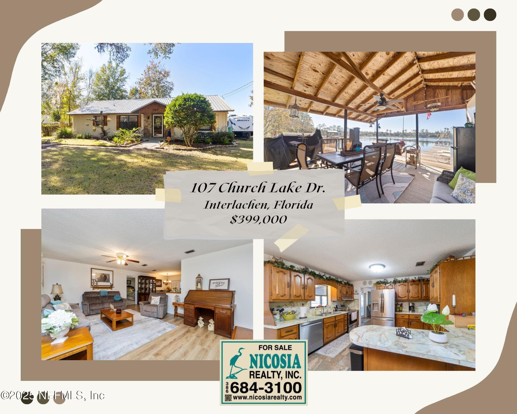Photo 5 of 107 CHURCH LAKE Drive, Interlachen, FL 32148