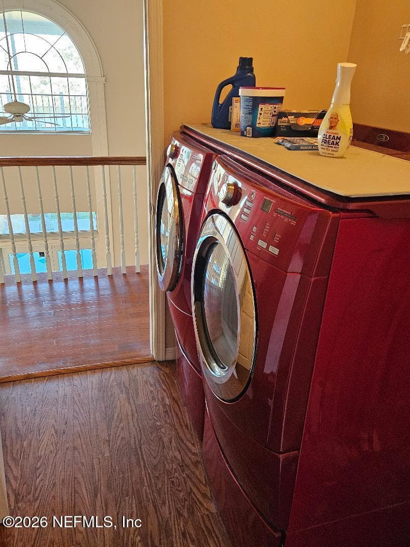 Laundry upstairs Hall access — 435 LAKE ASBURY Drive, Green Cove Springs, FL 32043
