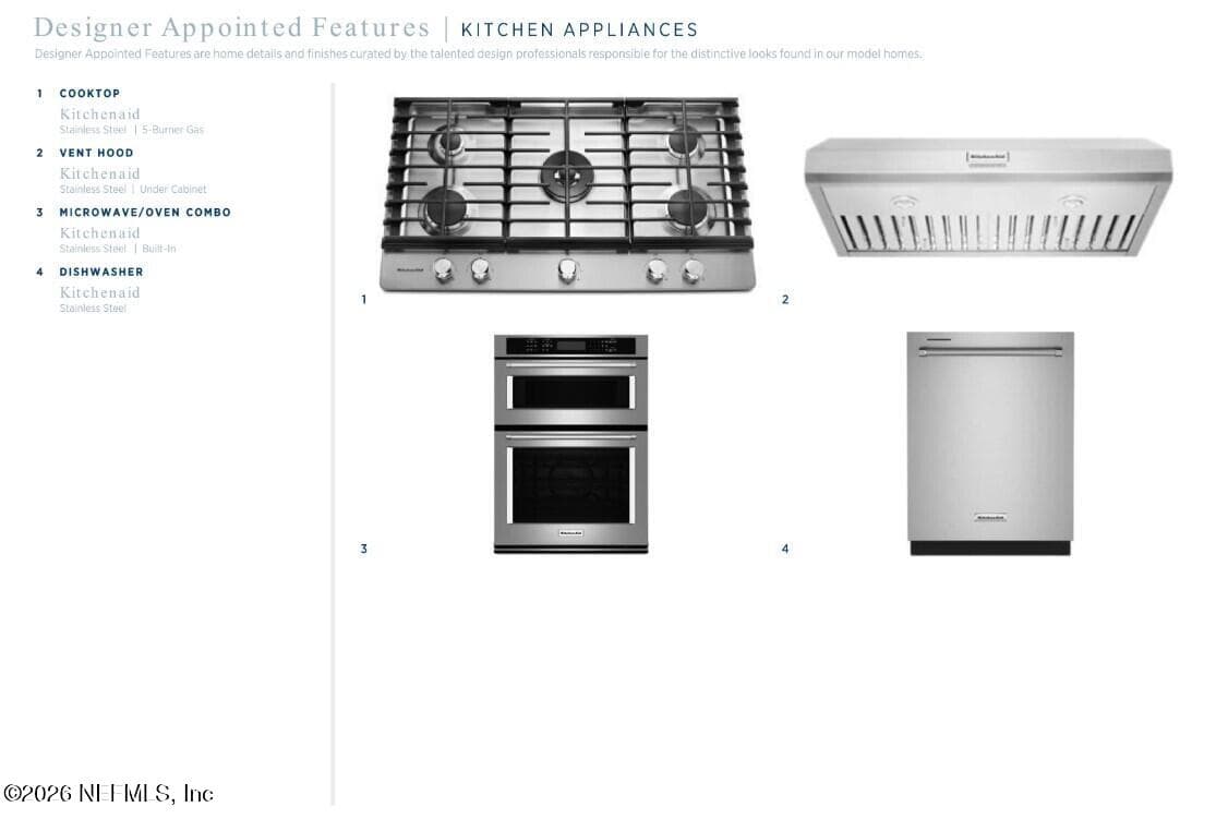 Kitchen Appliances — 155 STILLWATER Drive, Flagler Beach, FL 32136