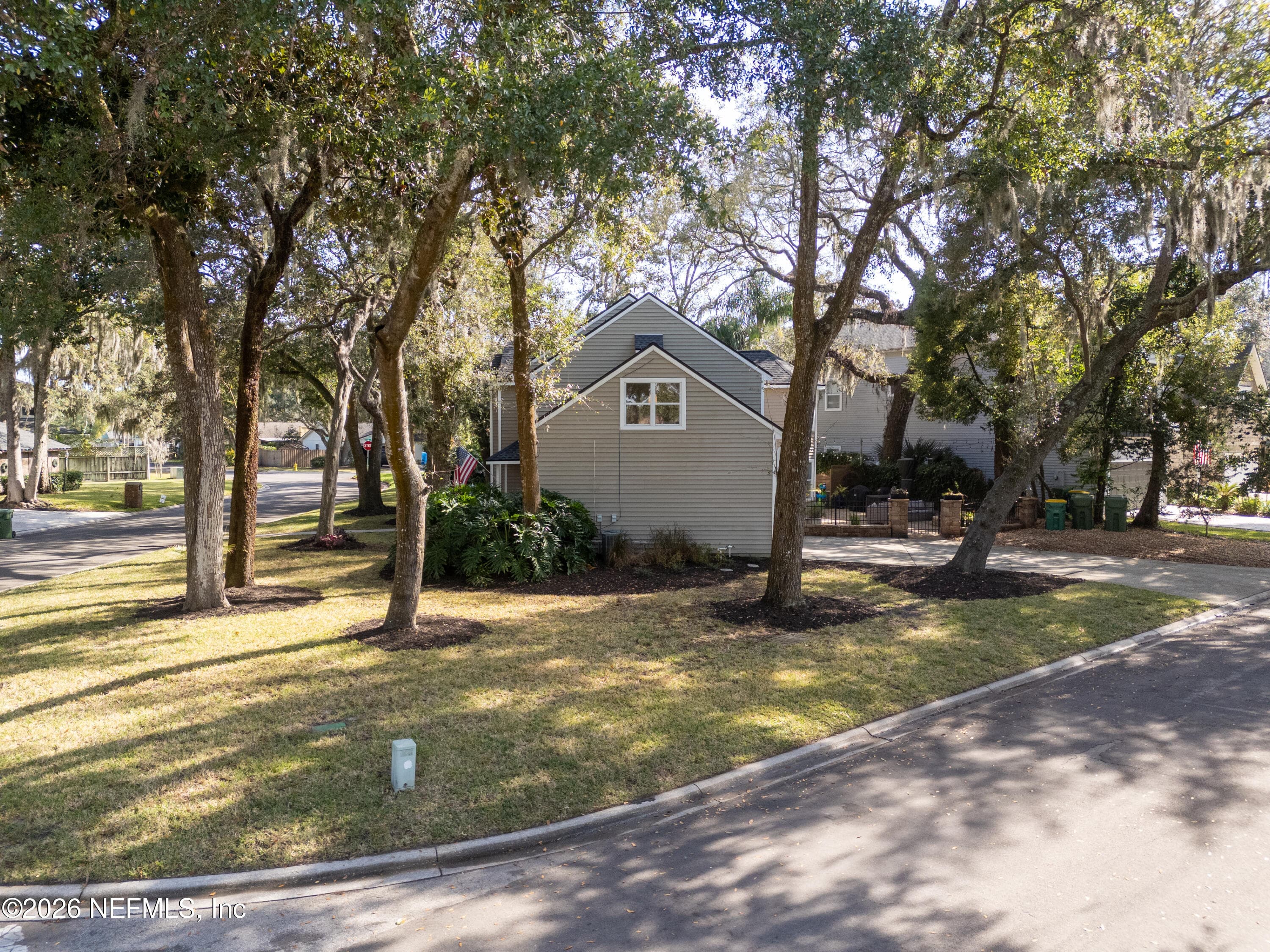 Exterior - Side View — 2280 OAK FOREST Drive, Jacksonville Beach, FL 32250