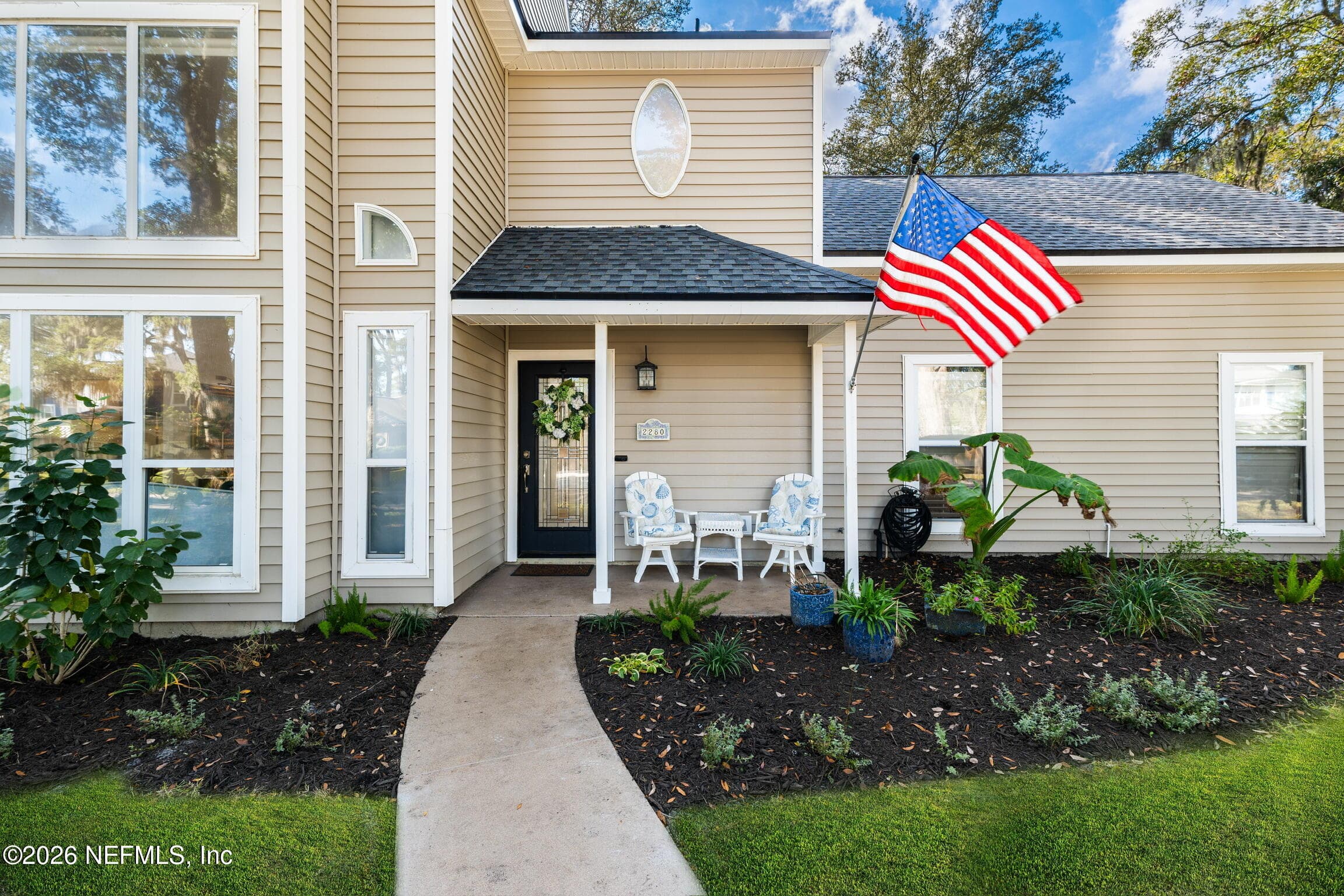 Exterior Entry — 2280 OAK FOREST Drive, Jacksonville Beach, FL 32250