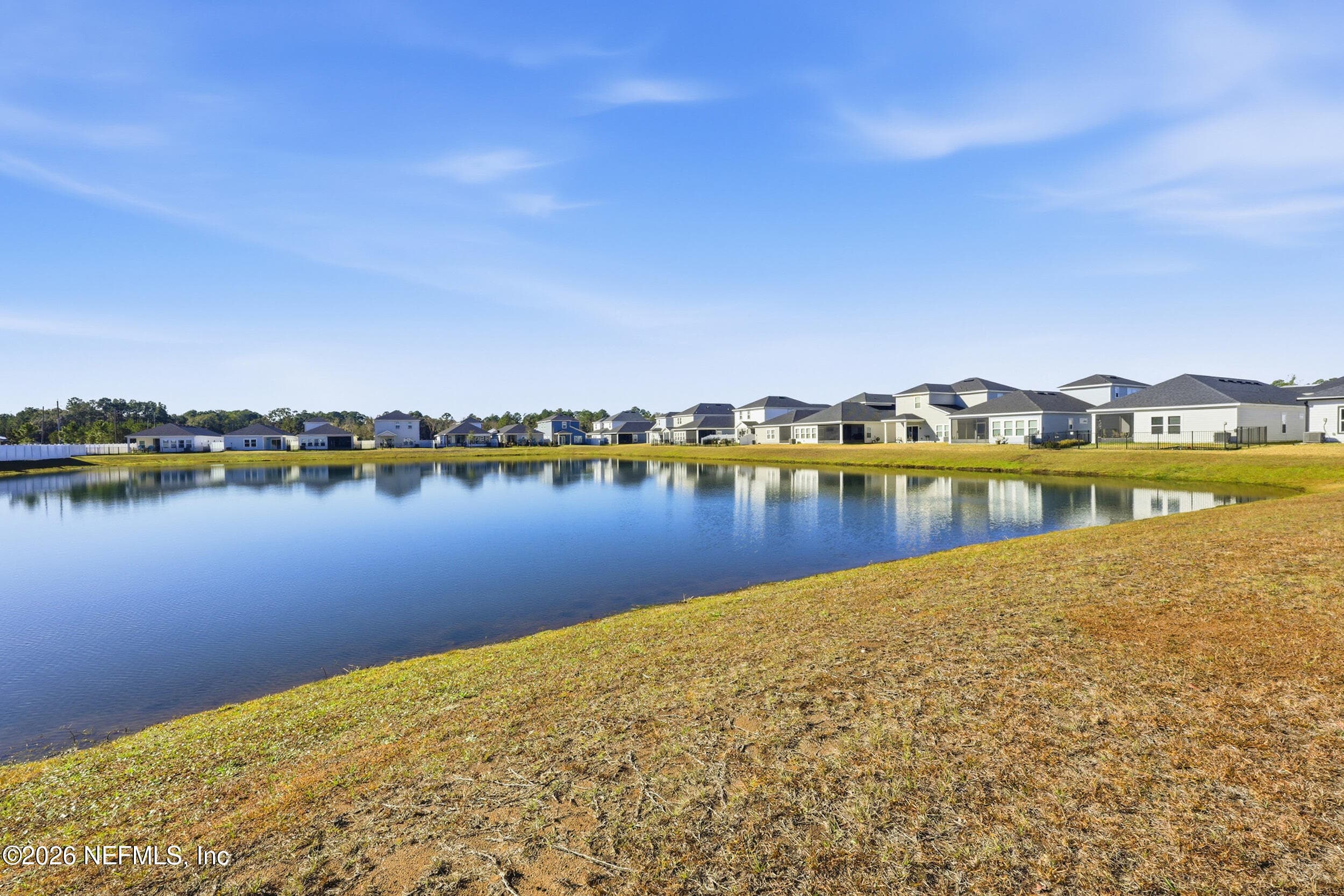 Beautiful water view from back yard — 95252 TERRIS Way, Fernandina Beach, FL 32034