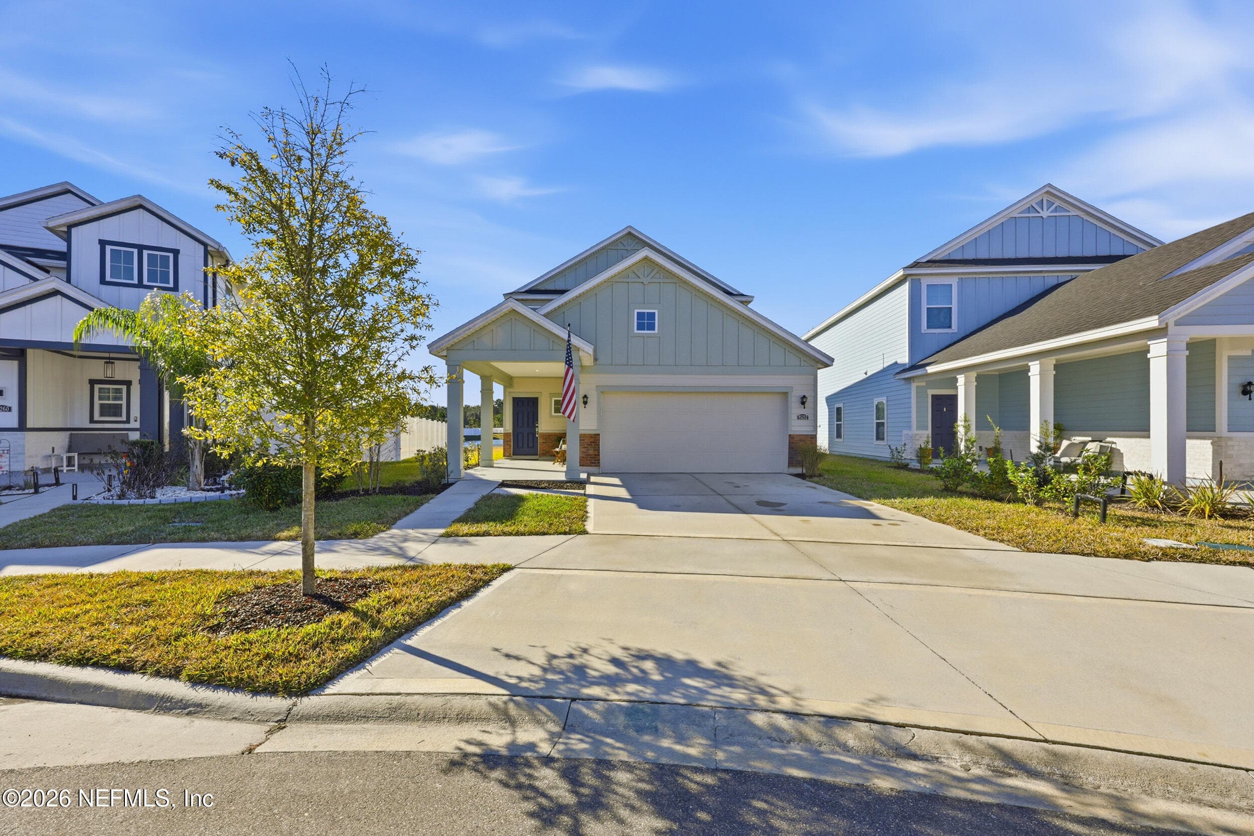 front curb appeal — 95252 TERRIS Way, Fernandina Beach, FL 32034
